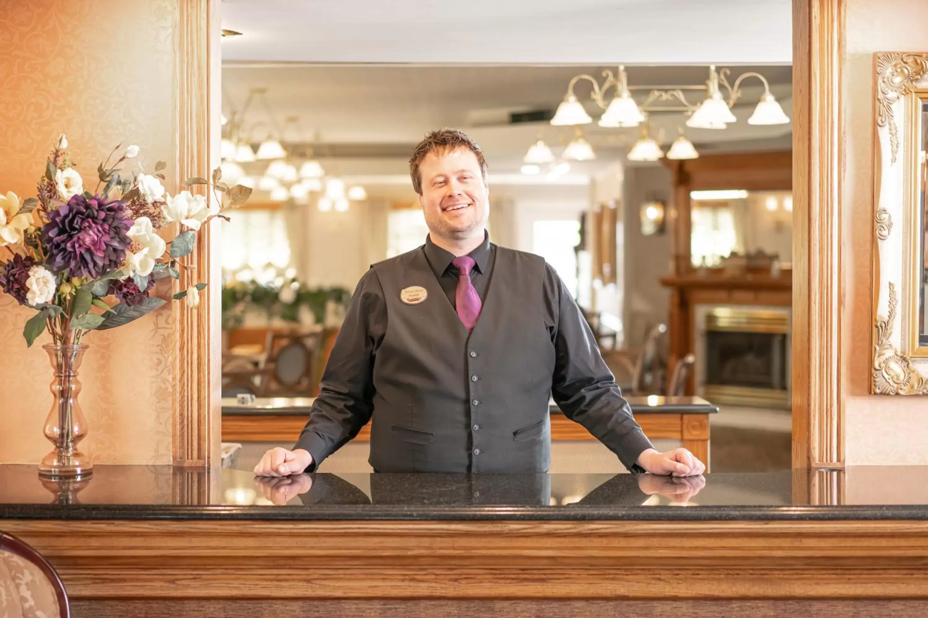 Lobby or reception, Staff in Fulton Steamboat Inn