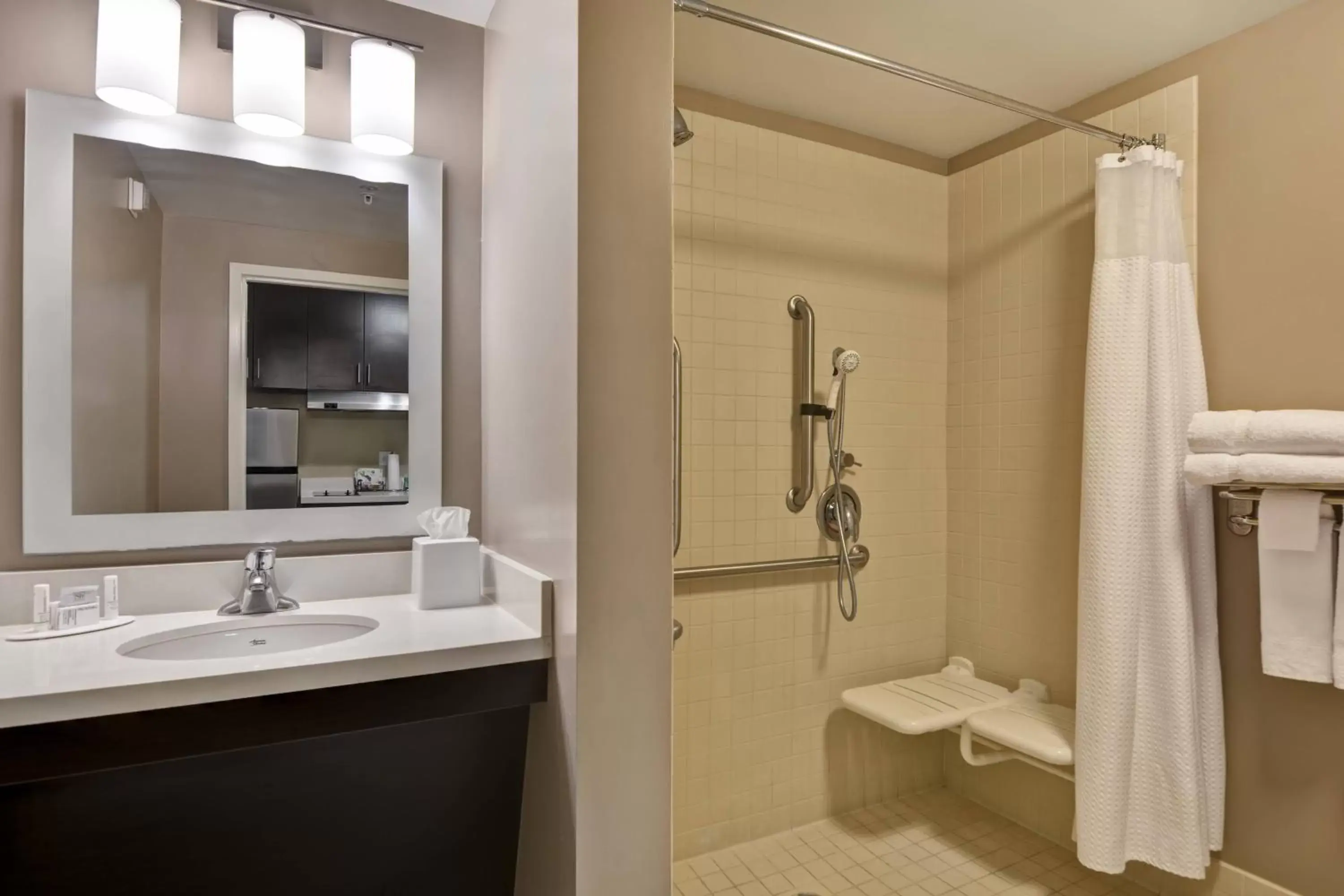 Bathroom in TownePlace Suites by Marriott Alexandria
