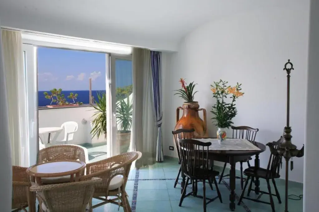 Lobby or reception, Dining Area in Hotel Albatros