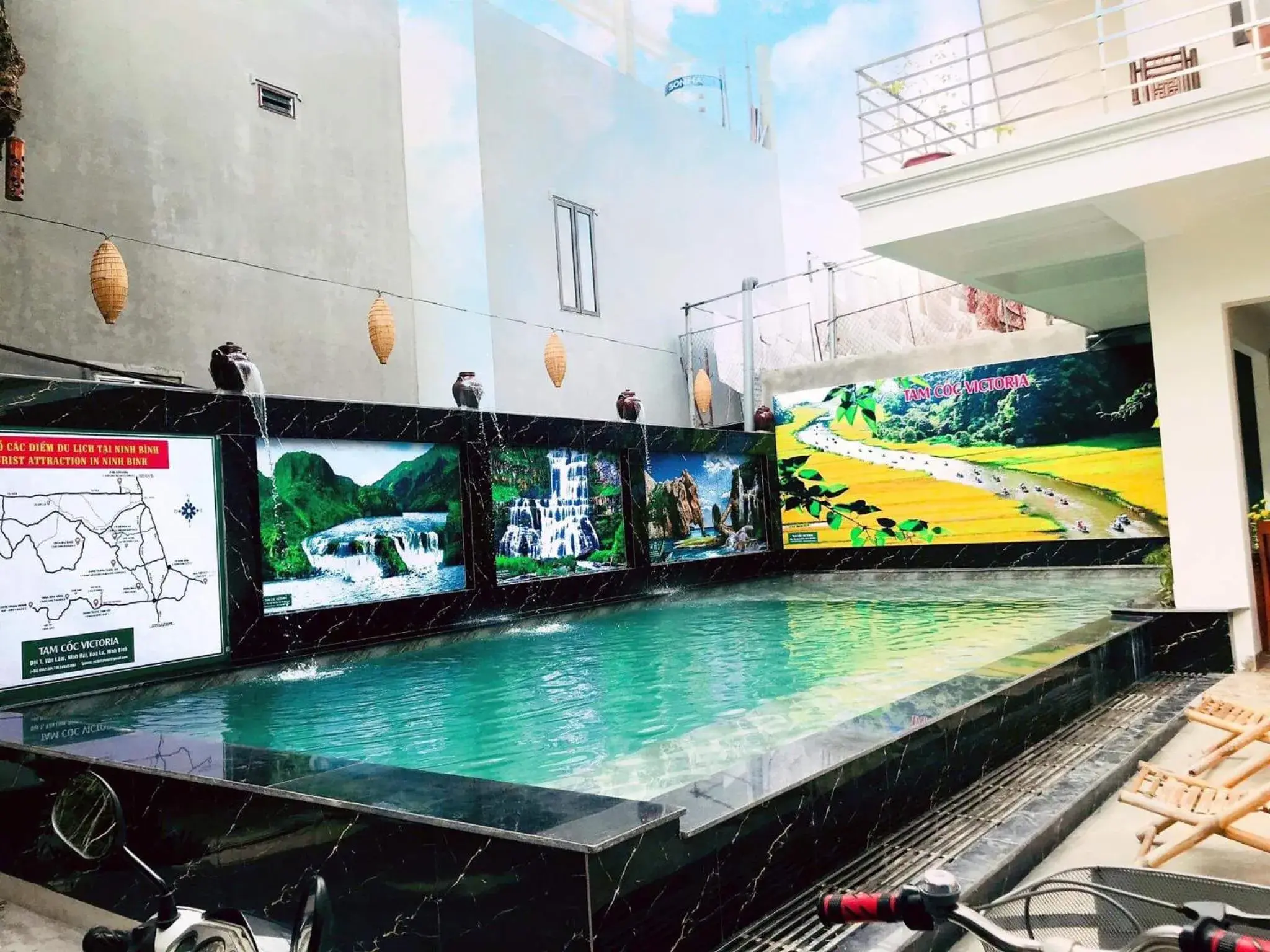 Swimming Pool in Tam Coc Victoria Hotel