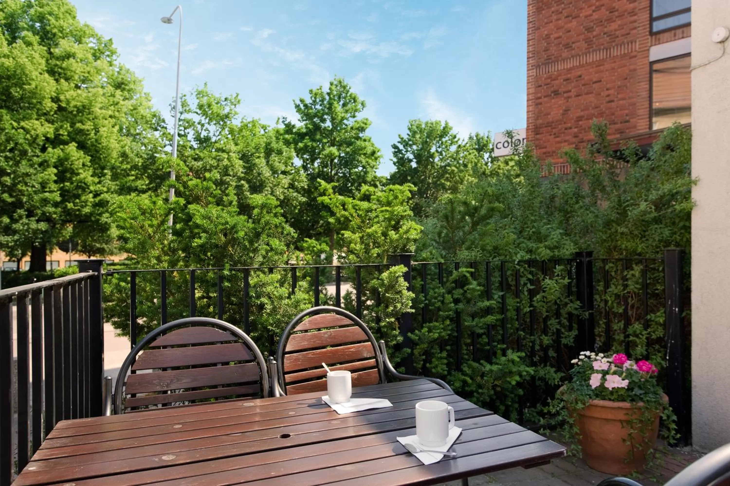 Balcony/Terrace in Best Western Hotel Esplanade