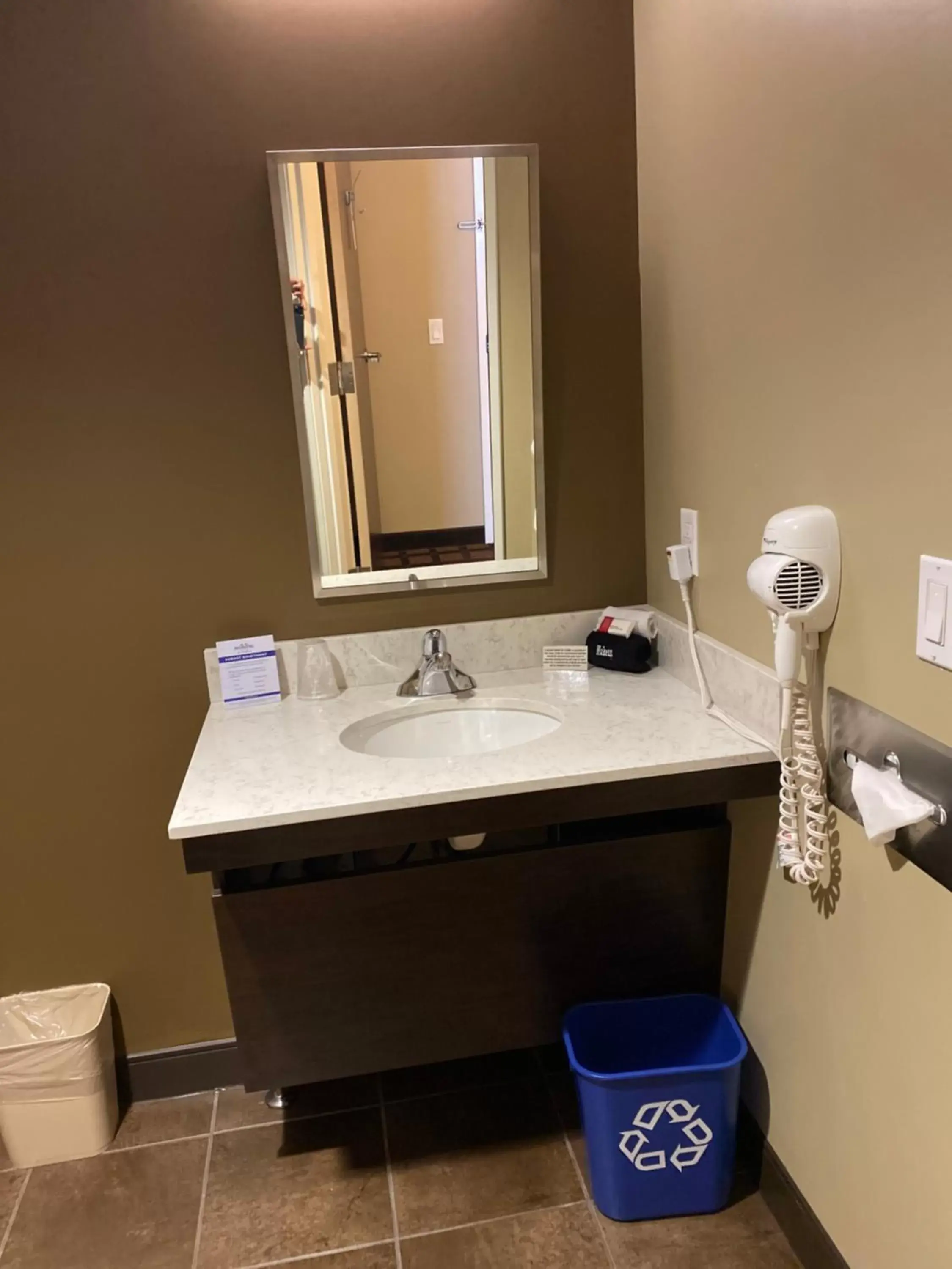 Bathroom in Microtel Inn & Suites by Wyndham - Timmins