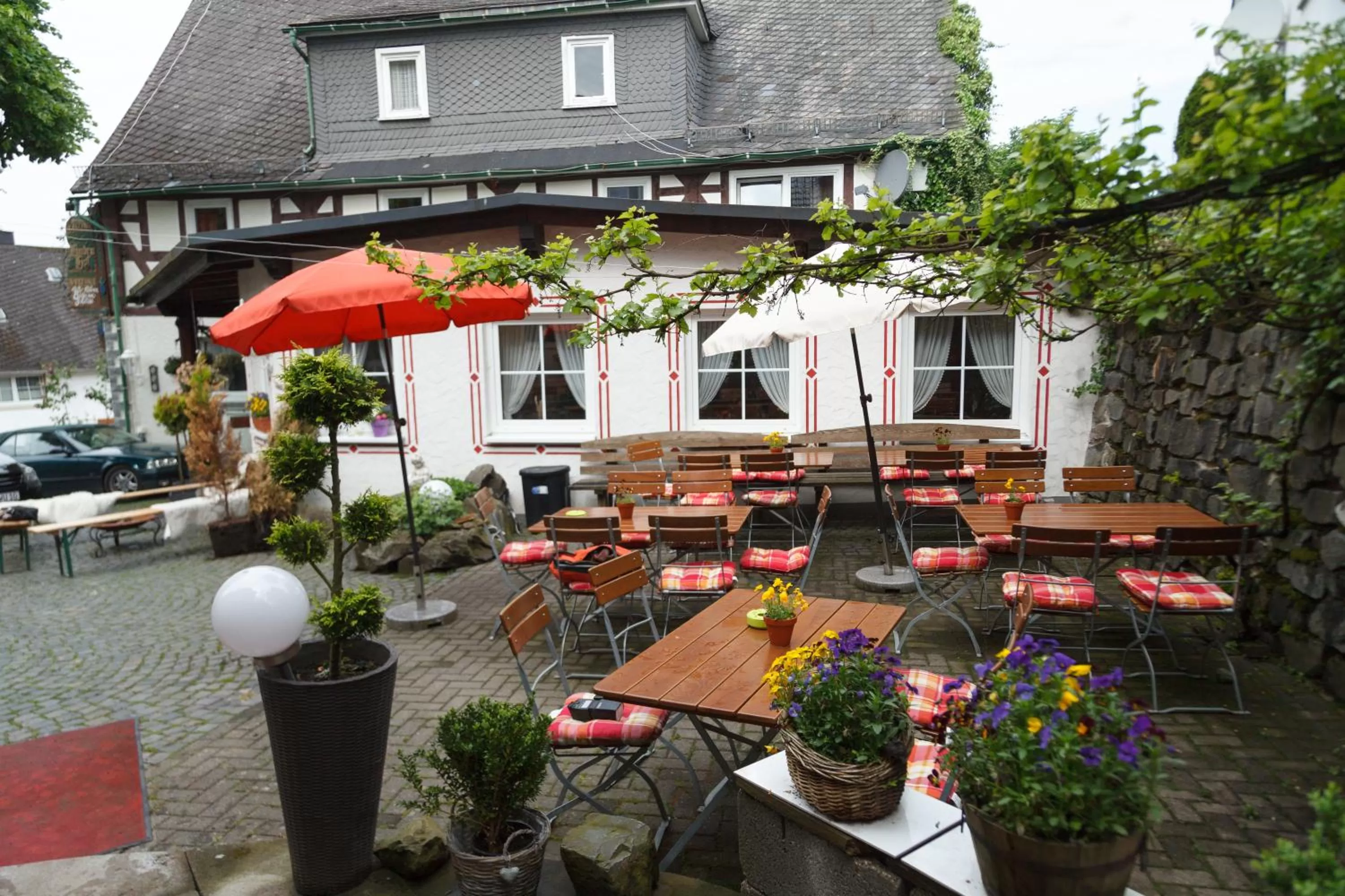 Summer in Hotel Restaurant Lindenhof