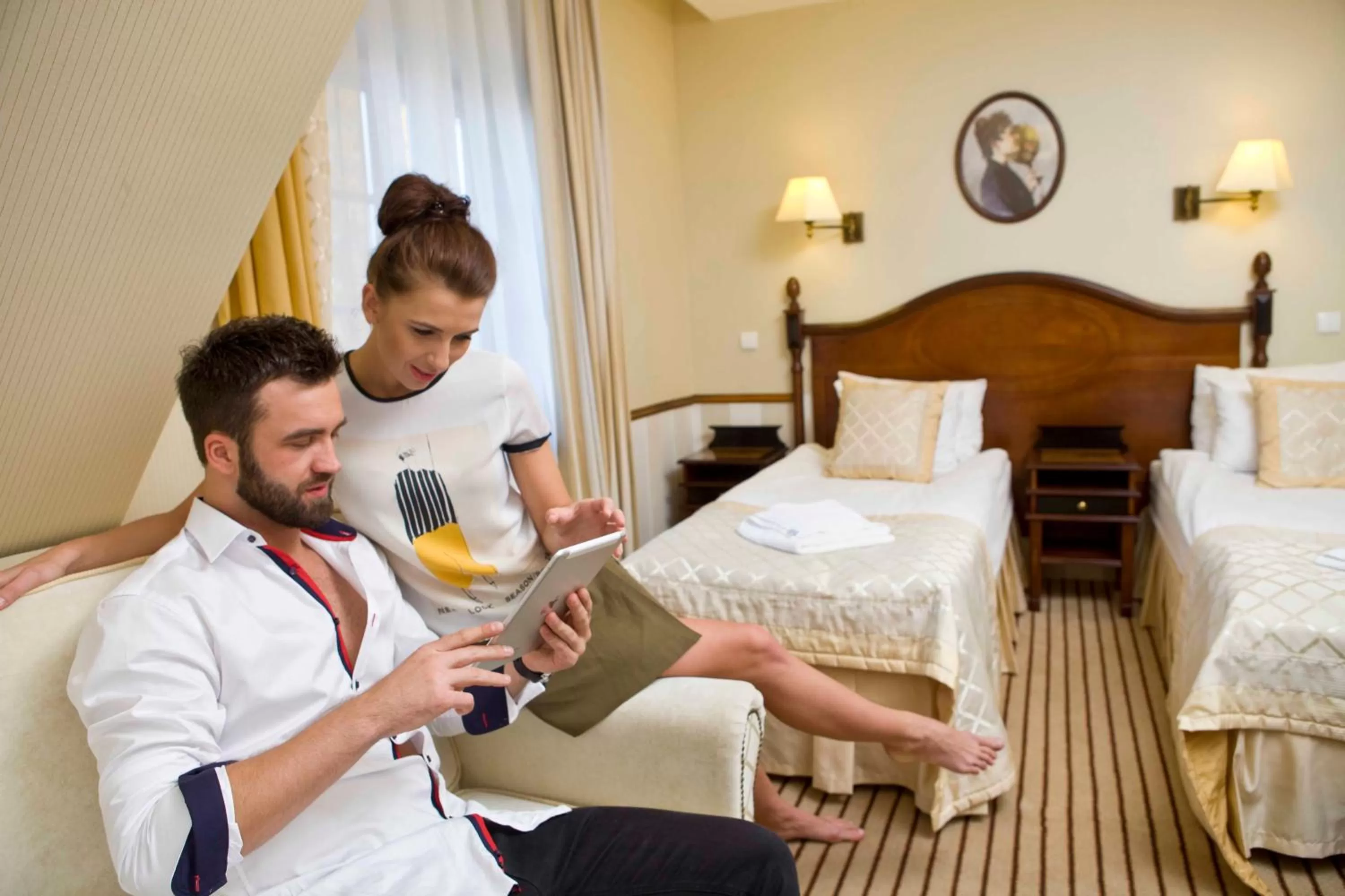 Photo of the whole room, Bed in Hotel St. Bruno