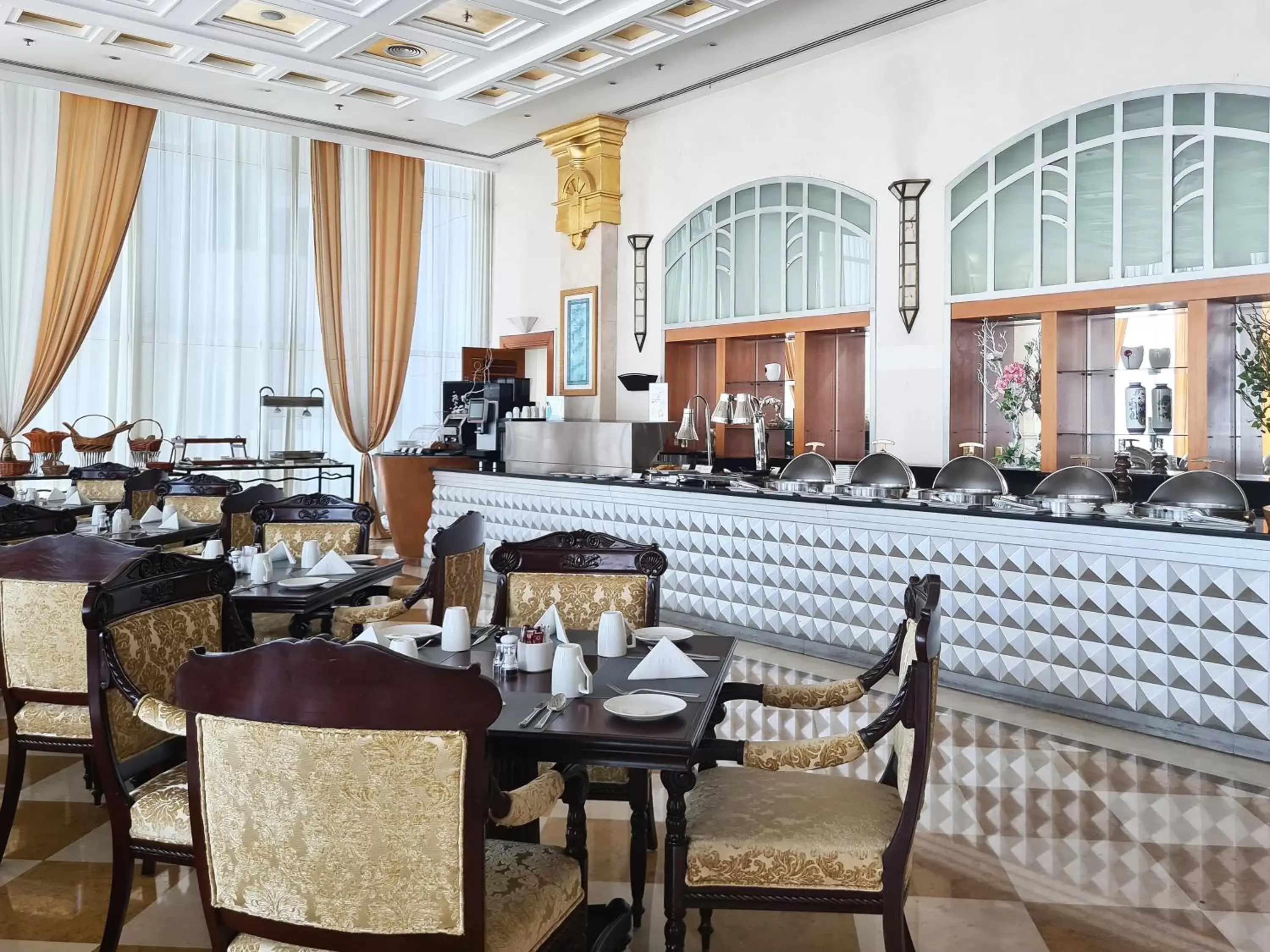 Buffet breakfast, Restaurant/Places to Eat in Corniche Hotel Sharjah