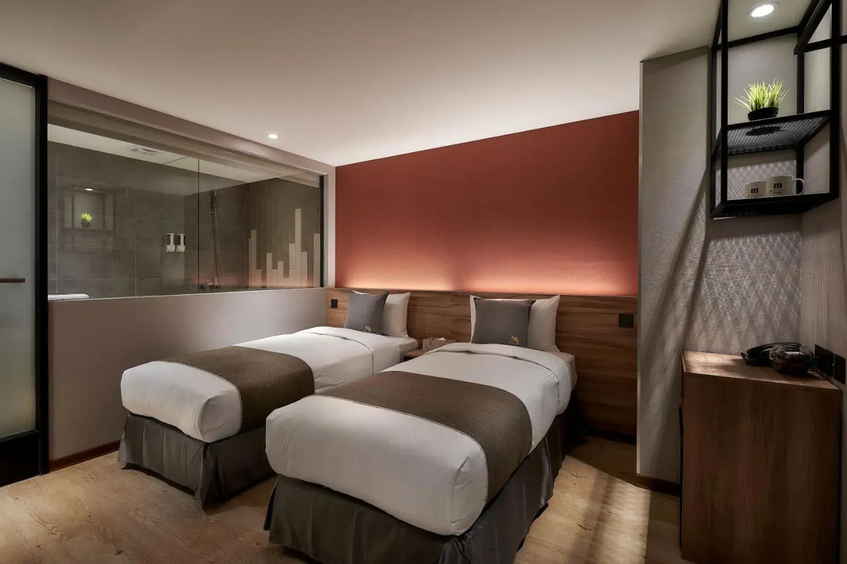 Bed in Muzik Hotel - Ximen Station Branch