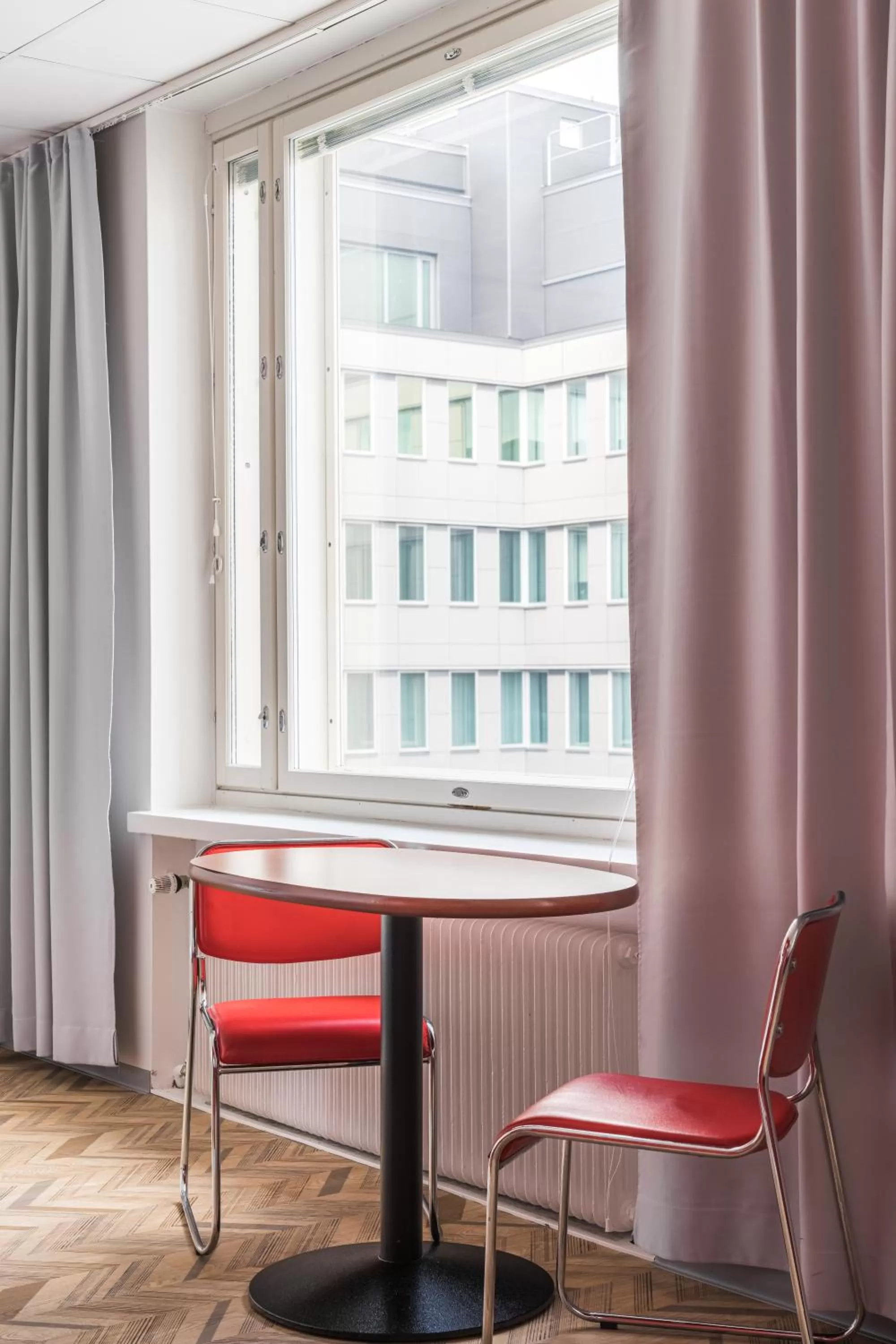 Seating area in Omena Hotel Tampere