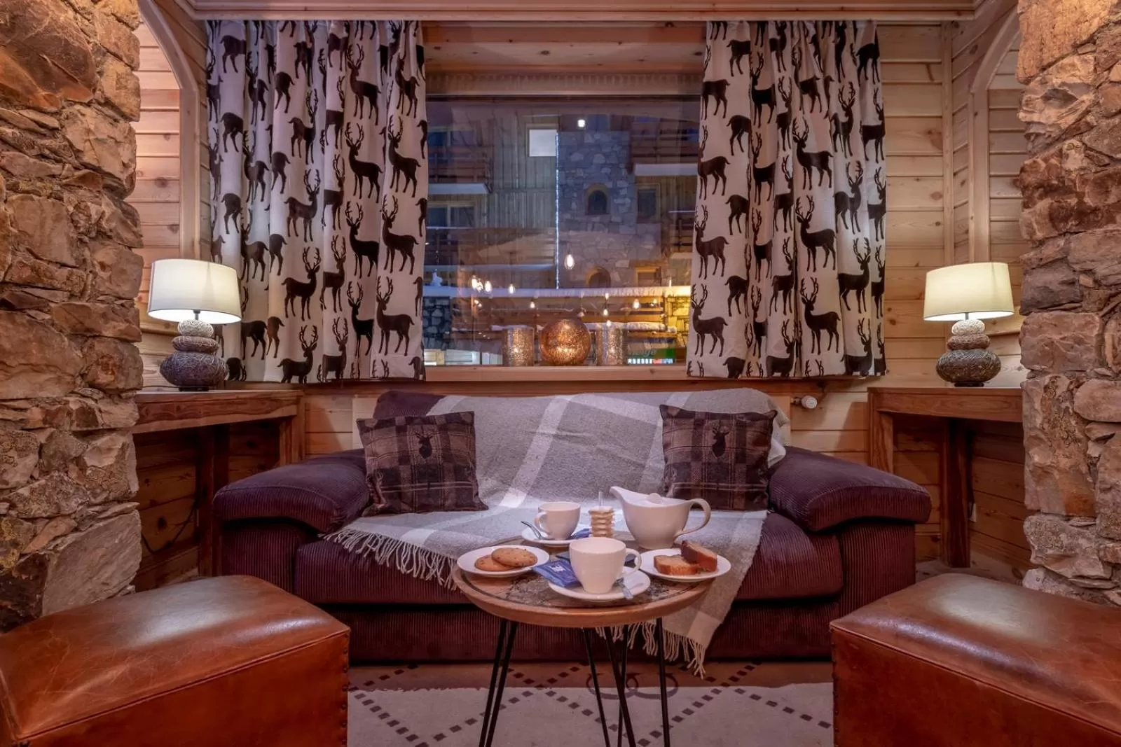 Lounge or bar in Hotel La Chaudanne