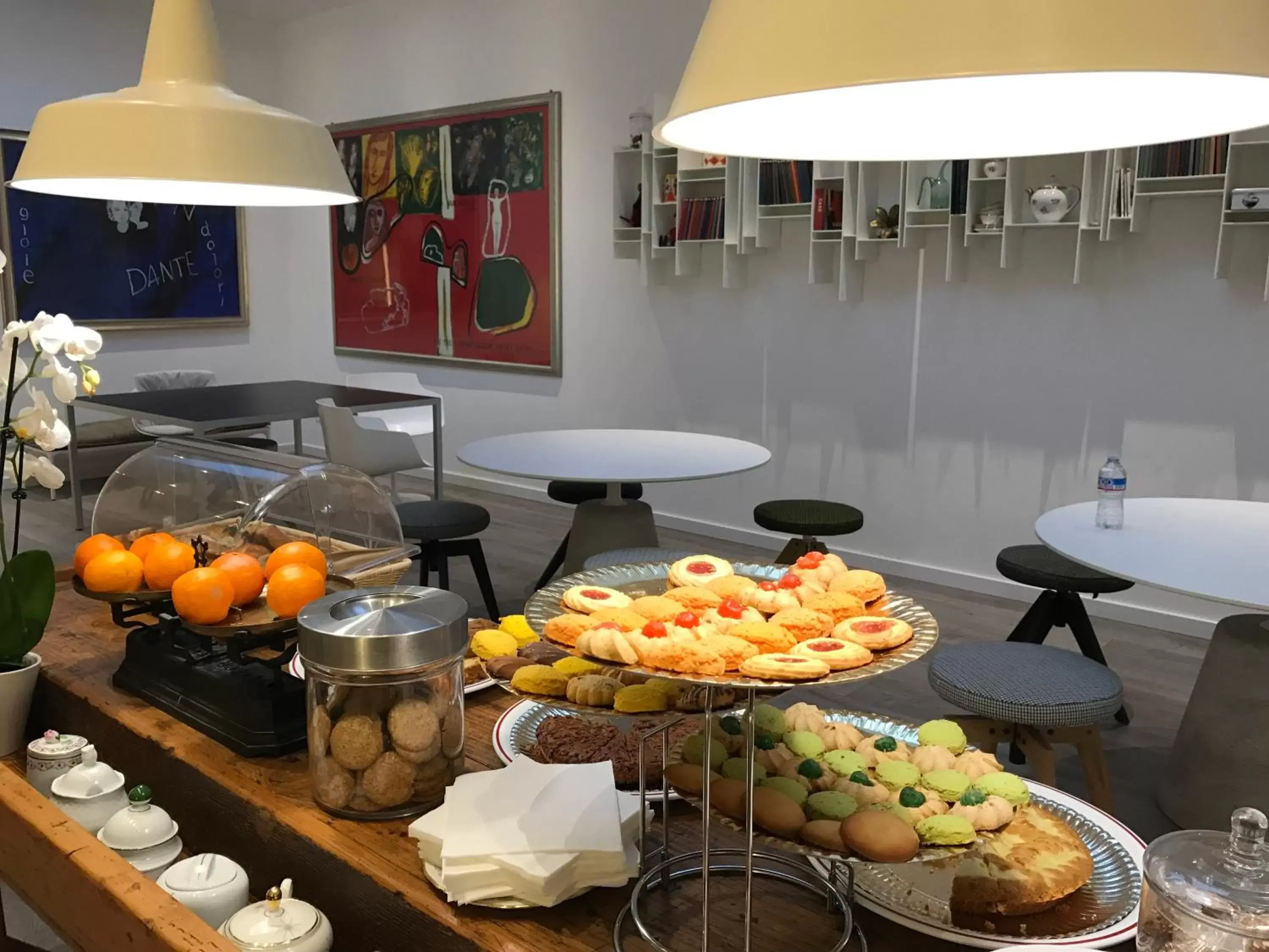 Buffet breakfast in Hotel Bernina