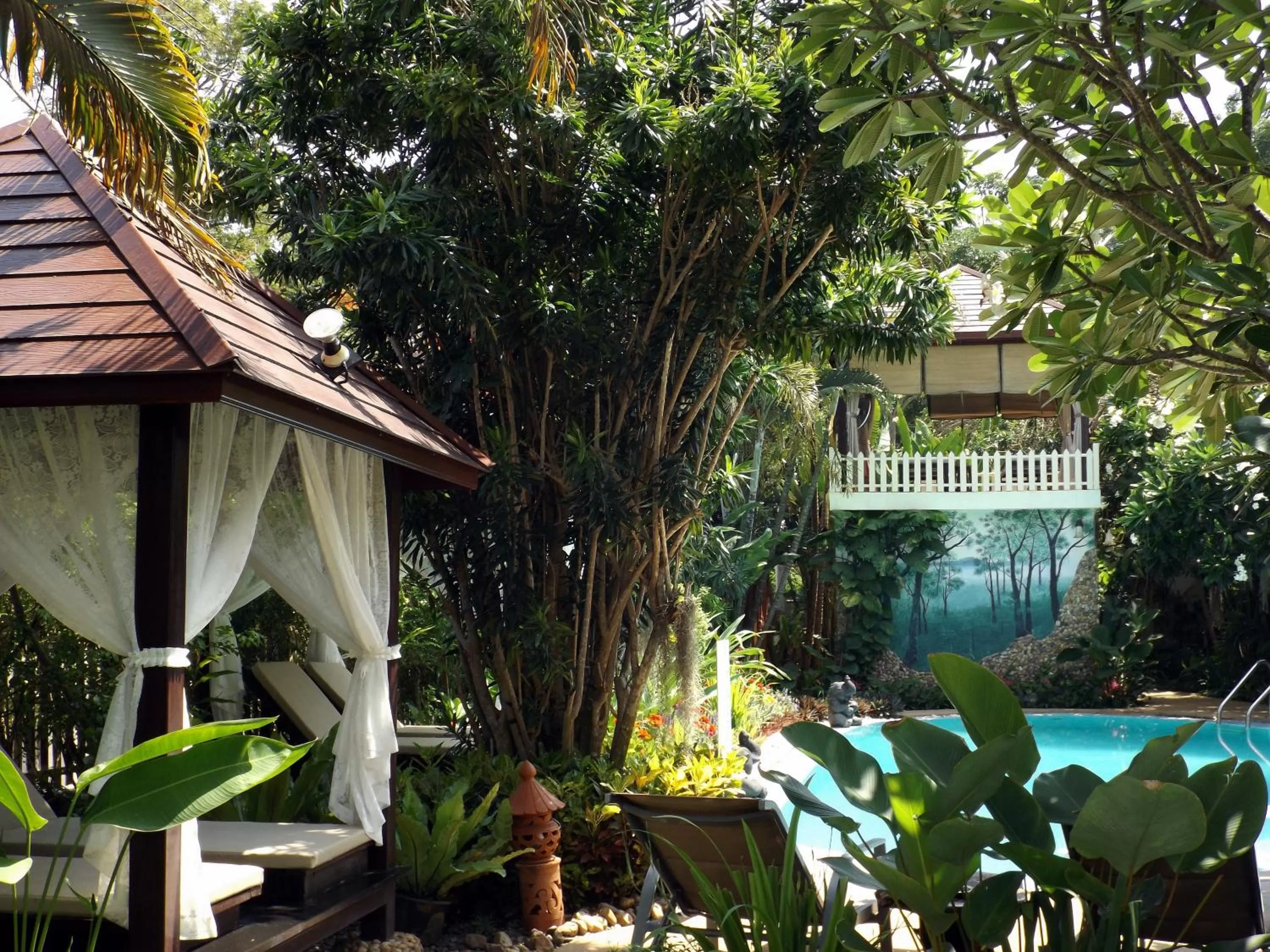 Patio in Homestay Chiangrai