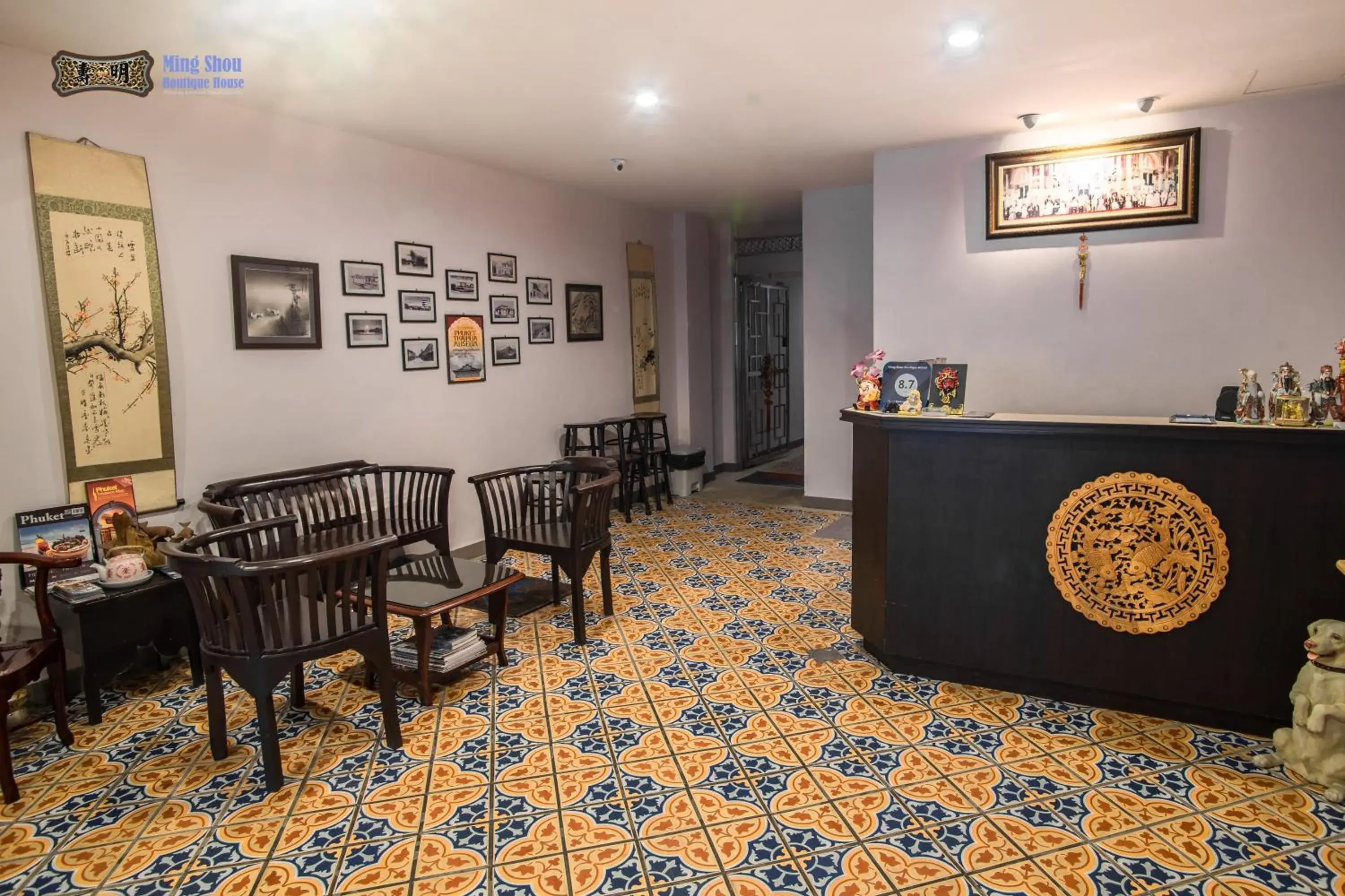 Lobby or reception in Ming Shou Boutique House Lobby or reception in Ming Shou Boutique House