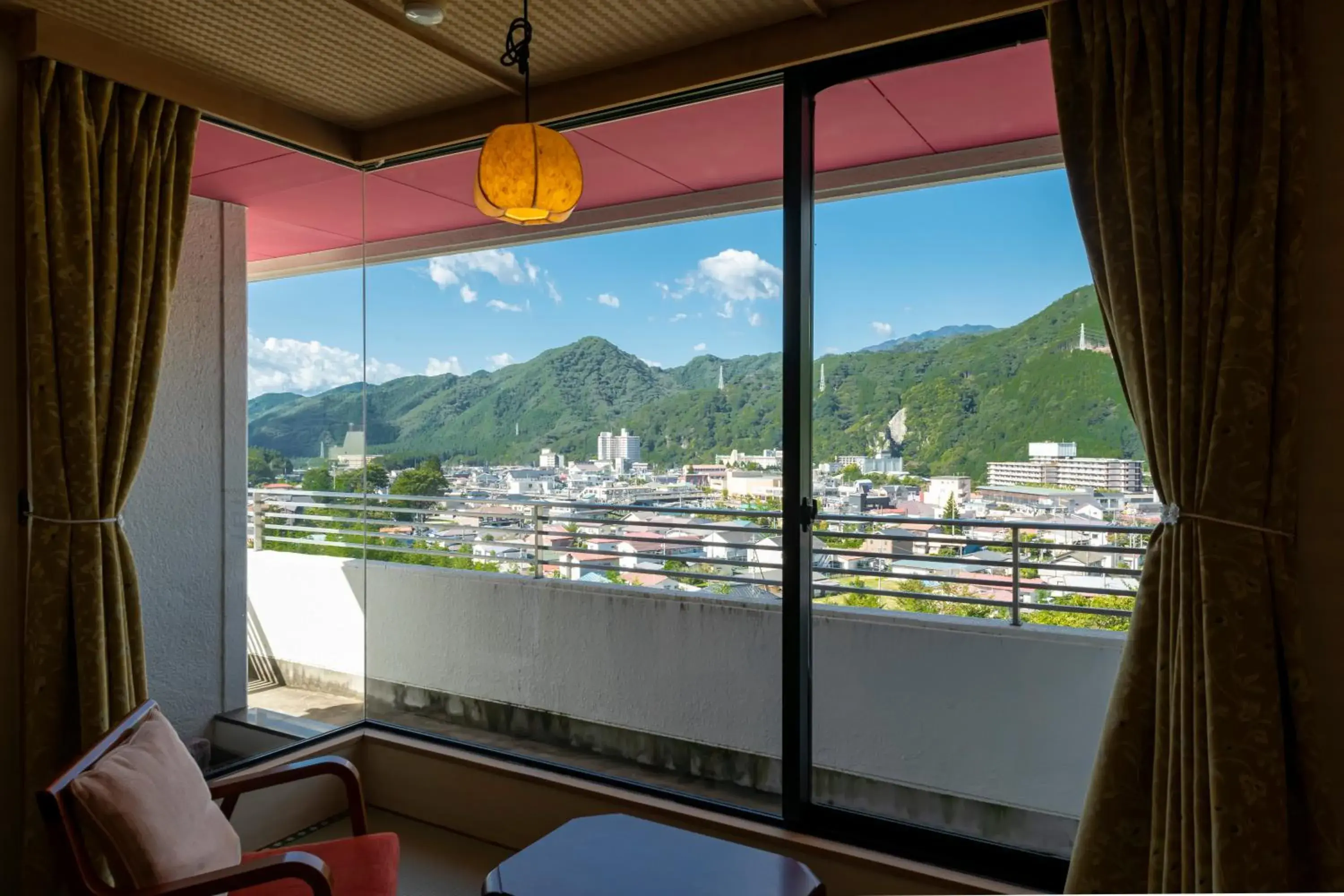View (from property/room), Mountain View in Kinugawa Grand Hotel Yume no Toki