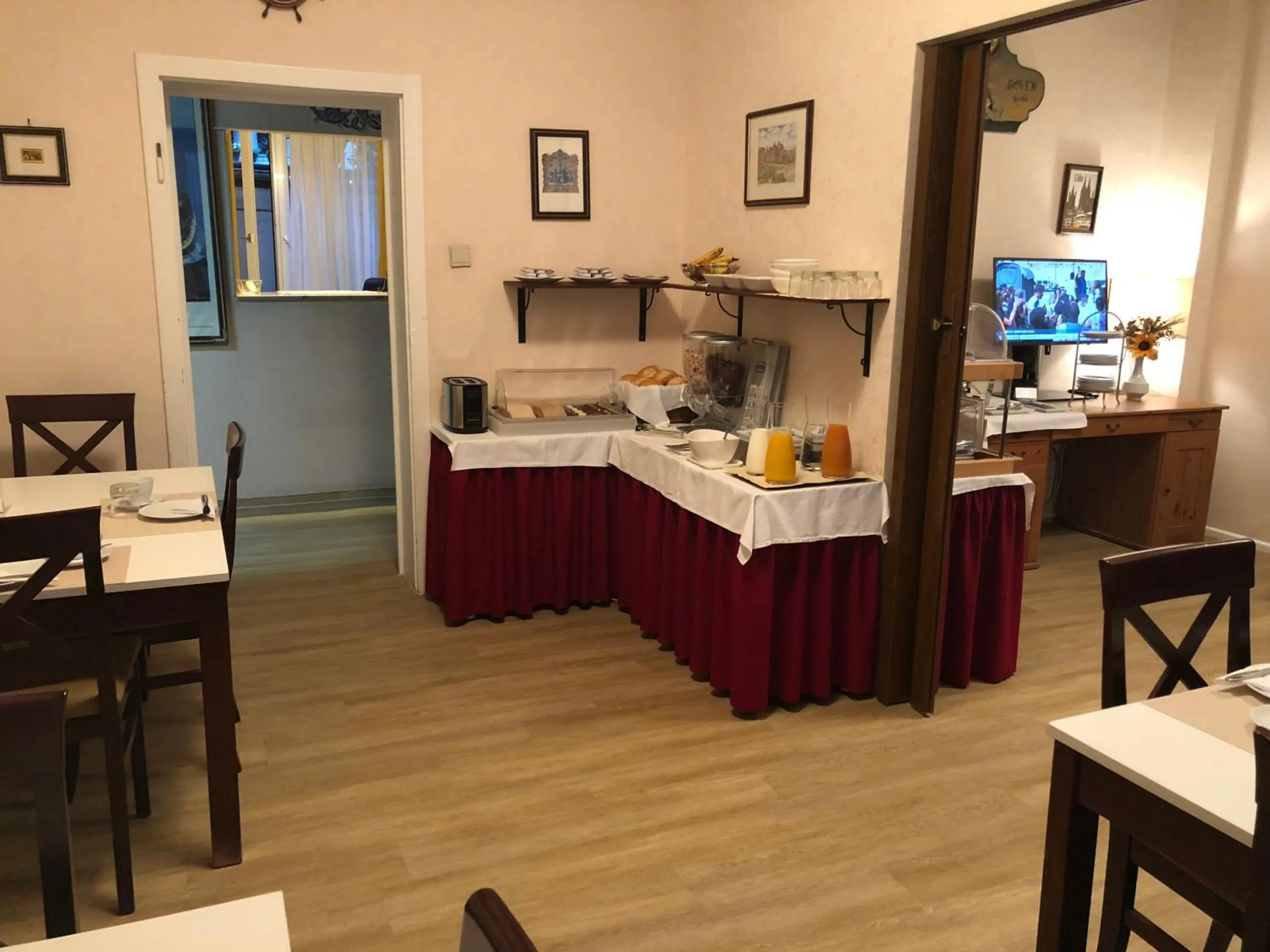 Buffet breakfast in Hotel Berg