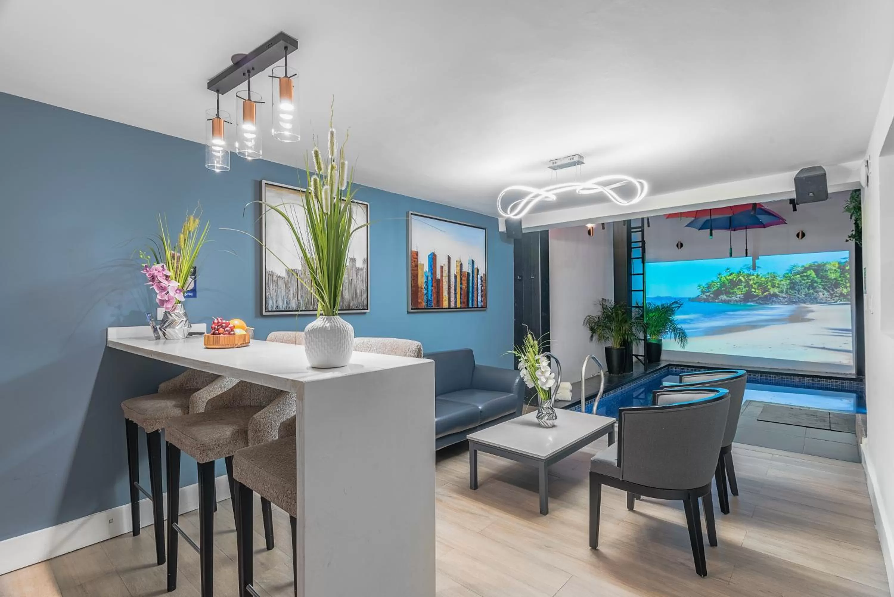 Living room in Viktory Boutique Hotel