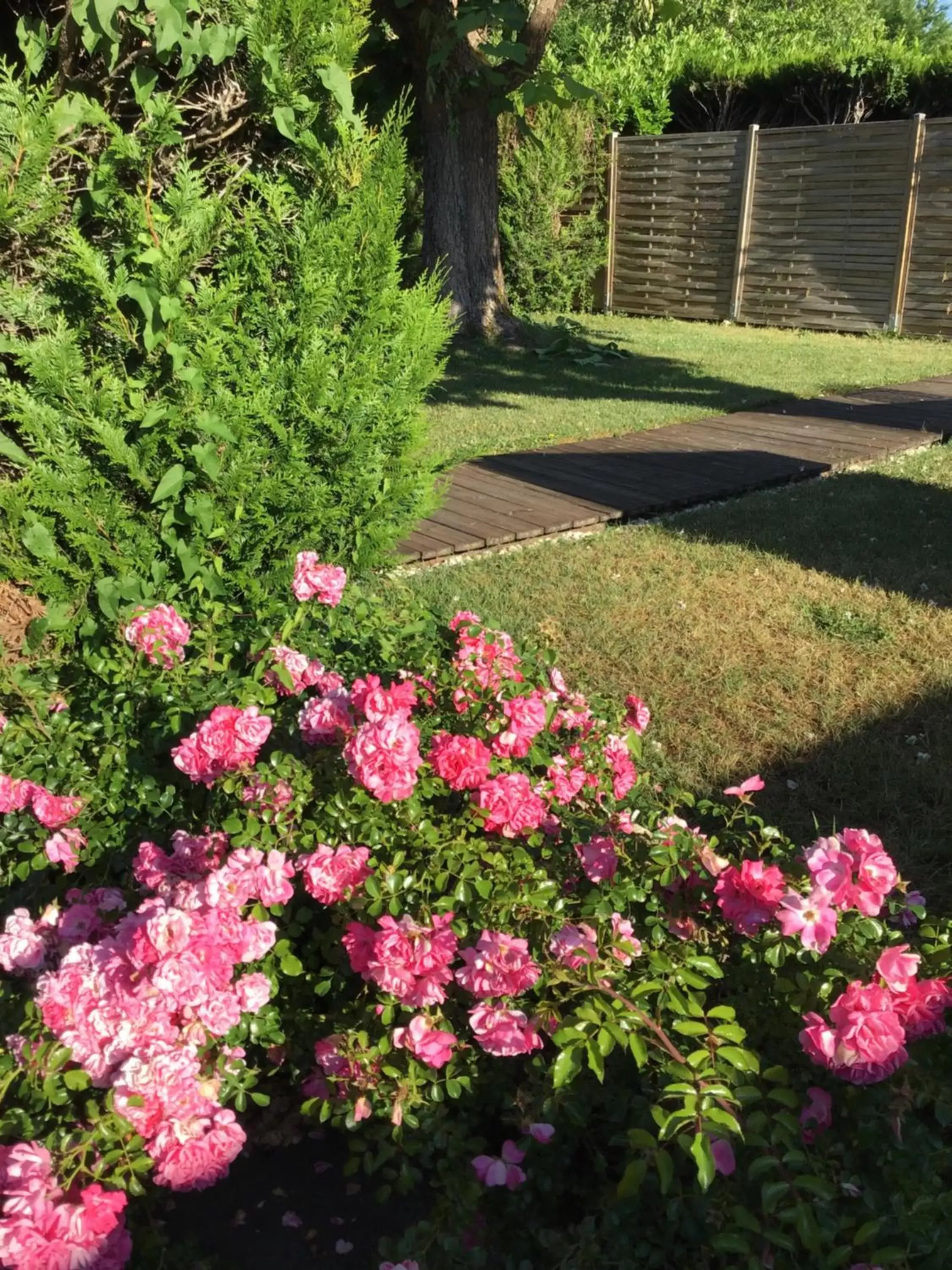 Garden in Europ'Hotel Bergerac