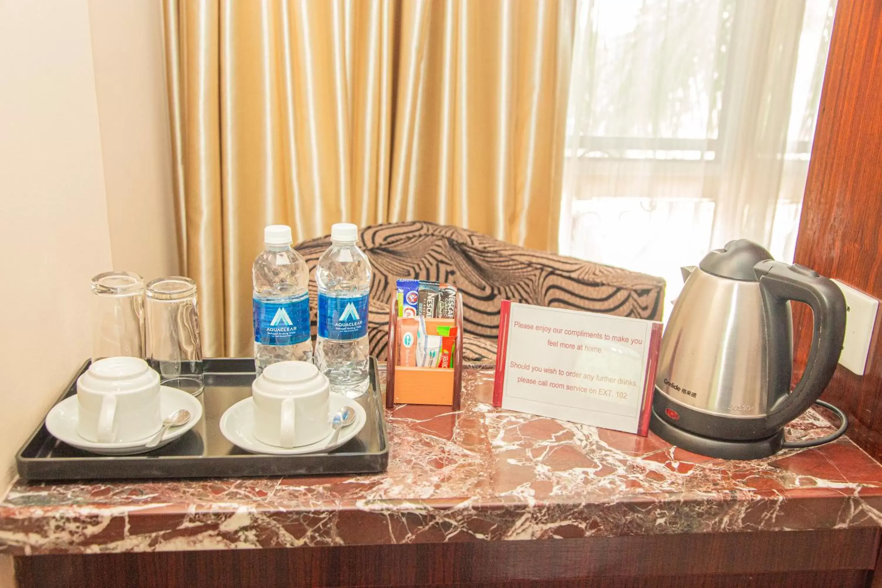 Coffee/tea facilities in Best Western Plus Lusaka Hotel