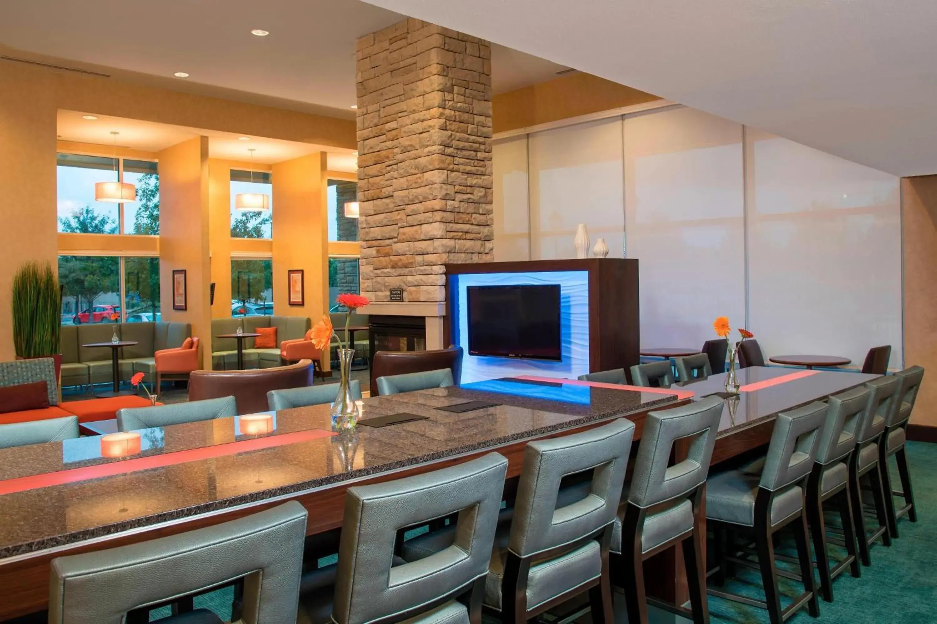 Lobby or reception, Lounge/Bar in Residence Inn by Marriott Austin - University Area