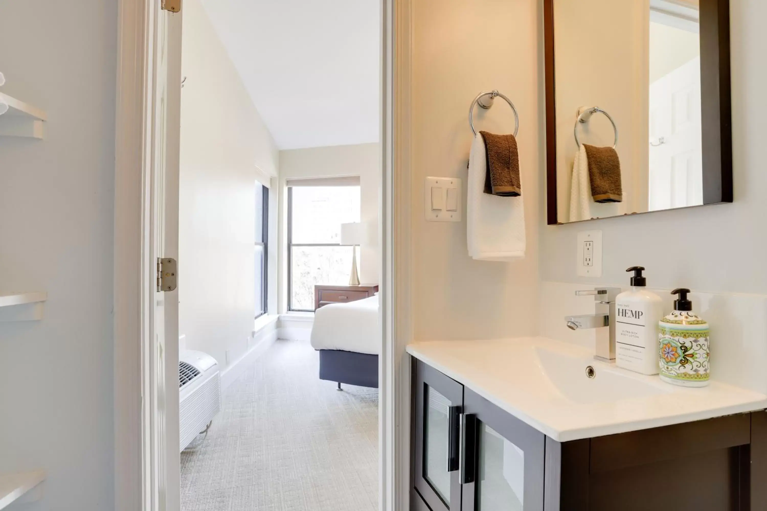 Bathroom in Sojourn at DuPont Place