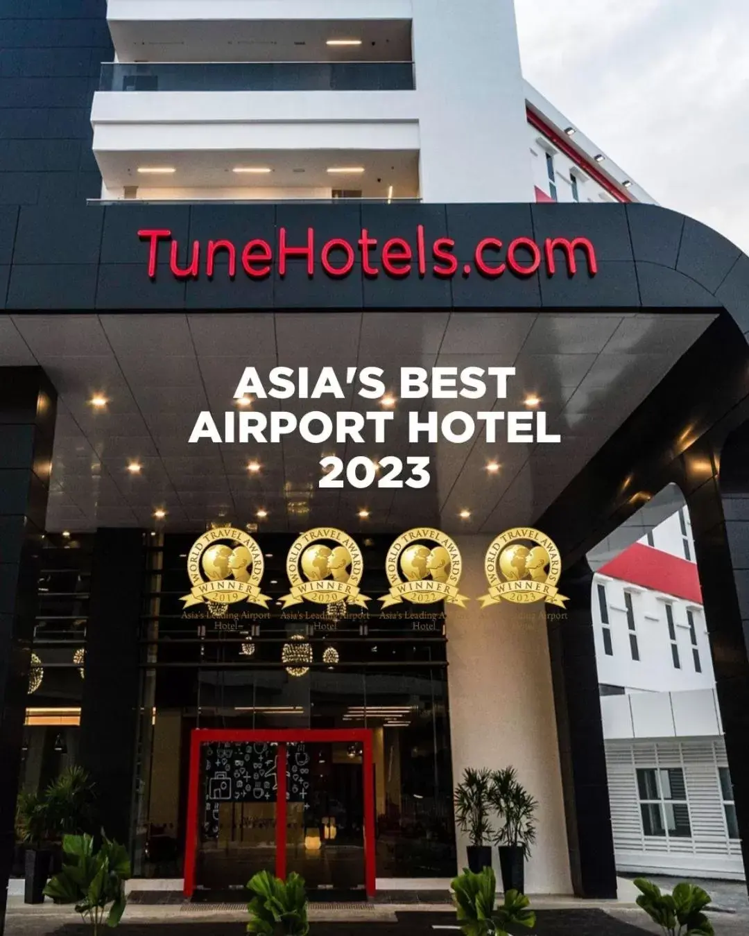 Property building in Tune Hotel KLIA-KLIA2, Airport Transit Hotel