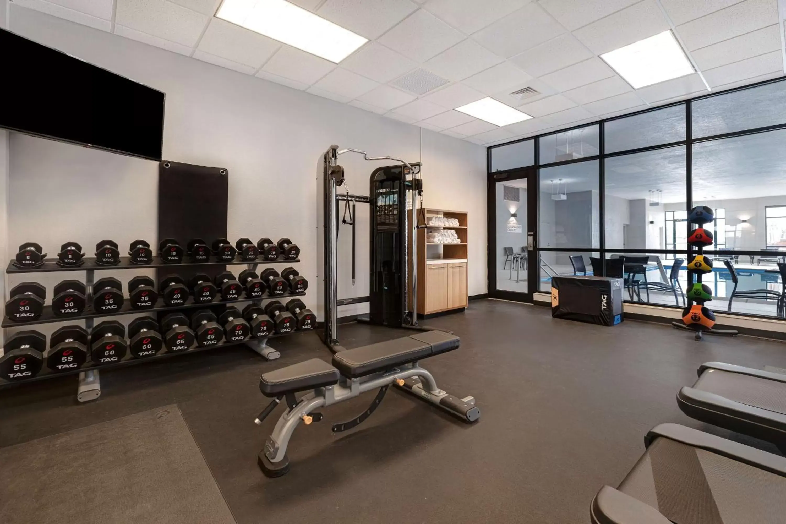 Fitness centre/facilities in DoubleTree by Hilton Davenport Fitness centre/facilities in DoubleTree by Hilton Davenport