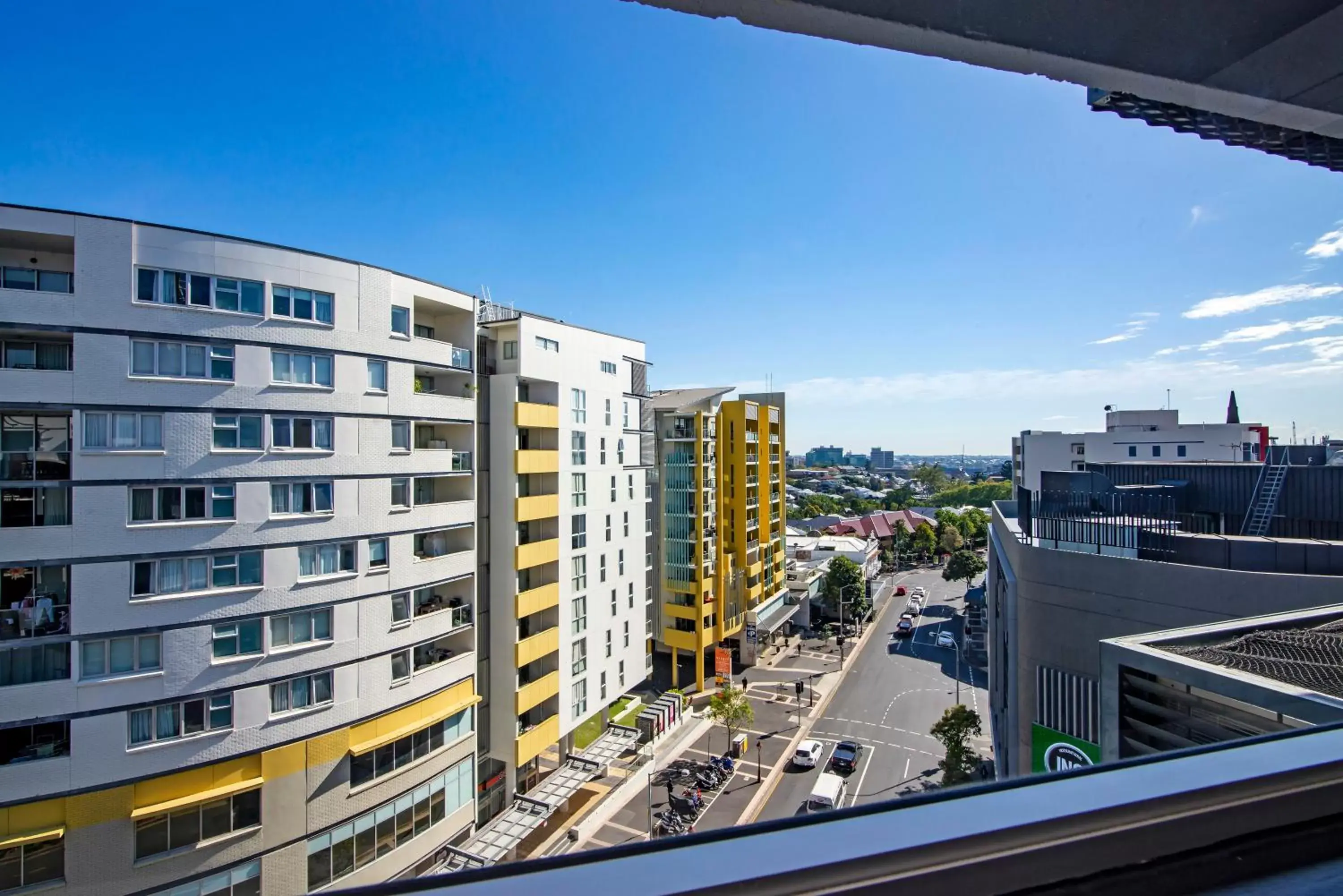 View (from property/room), Balcony/Terrace in Ridge Apartment Hotel