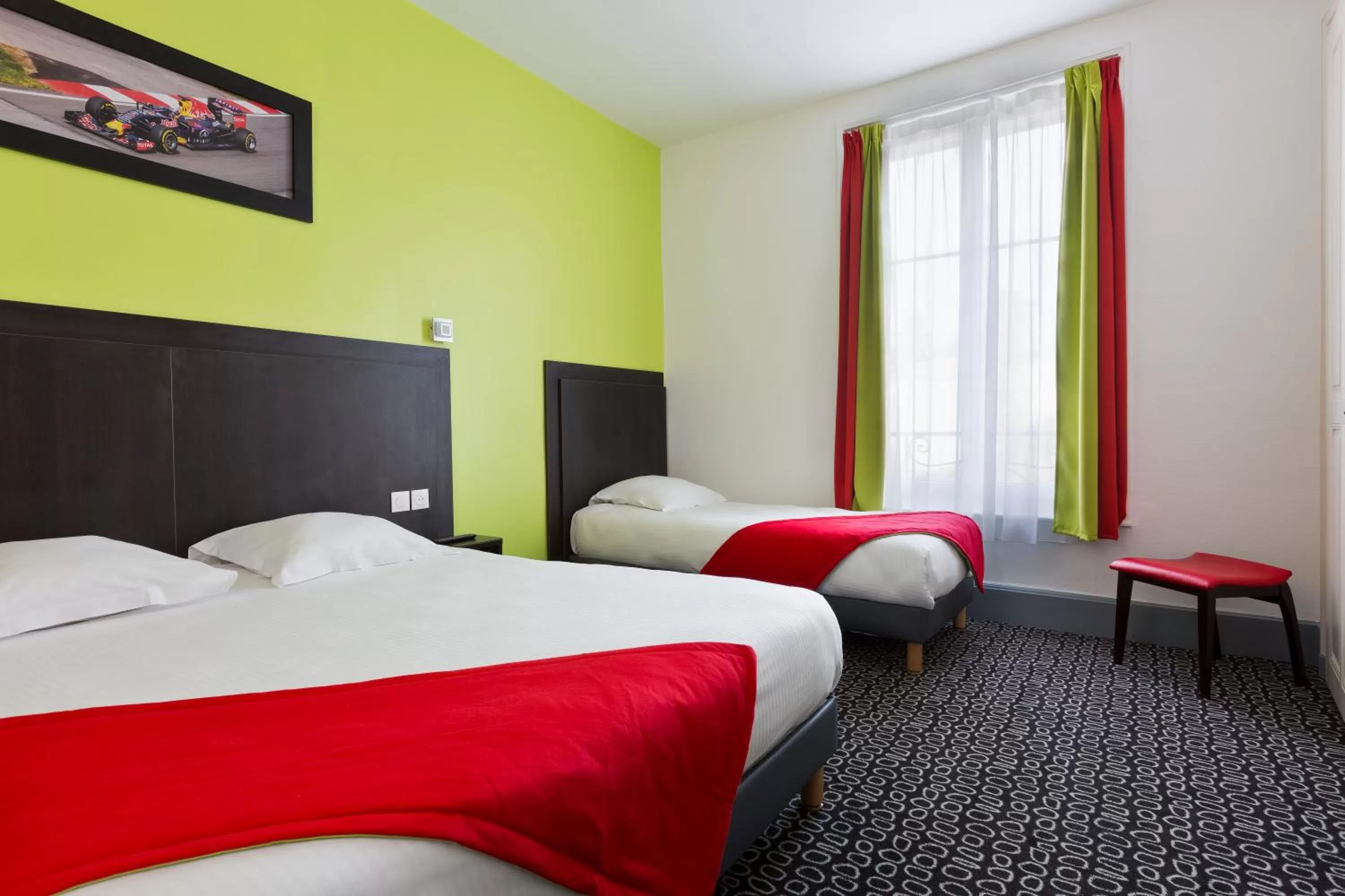 Bedroom in Enzo Hotels Contrexeville