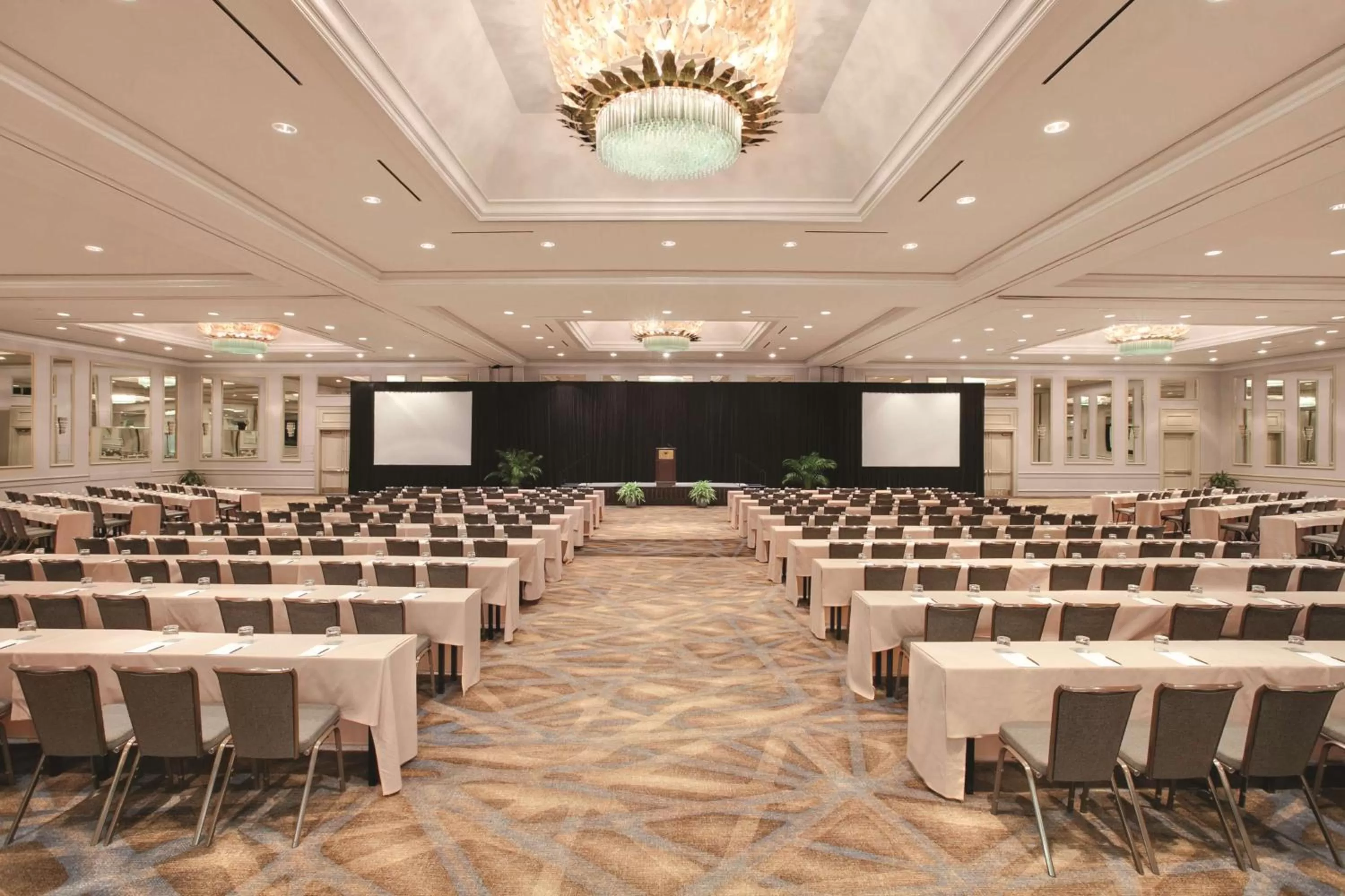 On site in Hyatt Regency Birmingham - The Wynfrey Hotel