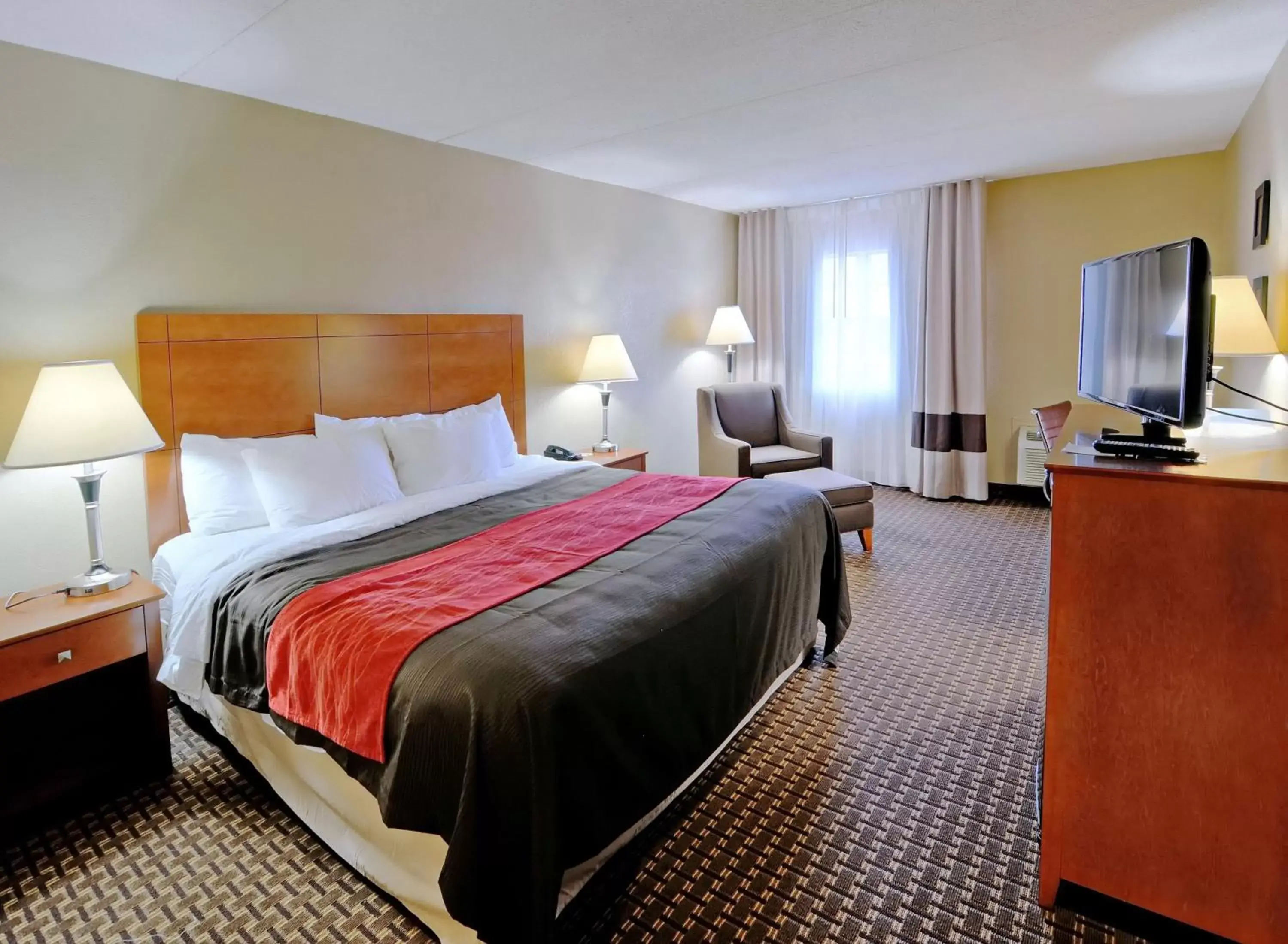 Standard King Room - Non-Smoking  in Comfort Inn & Suites Raphine - Lexington near I-81 and I-64