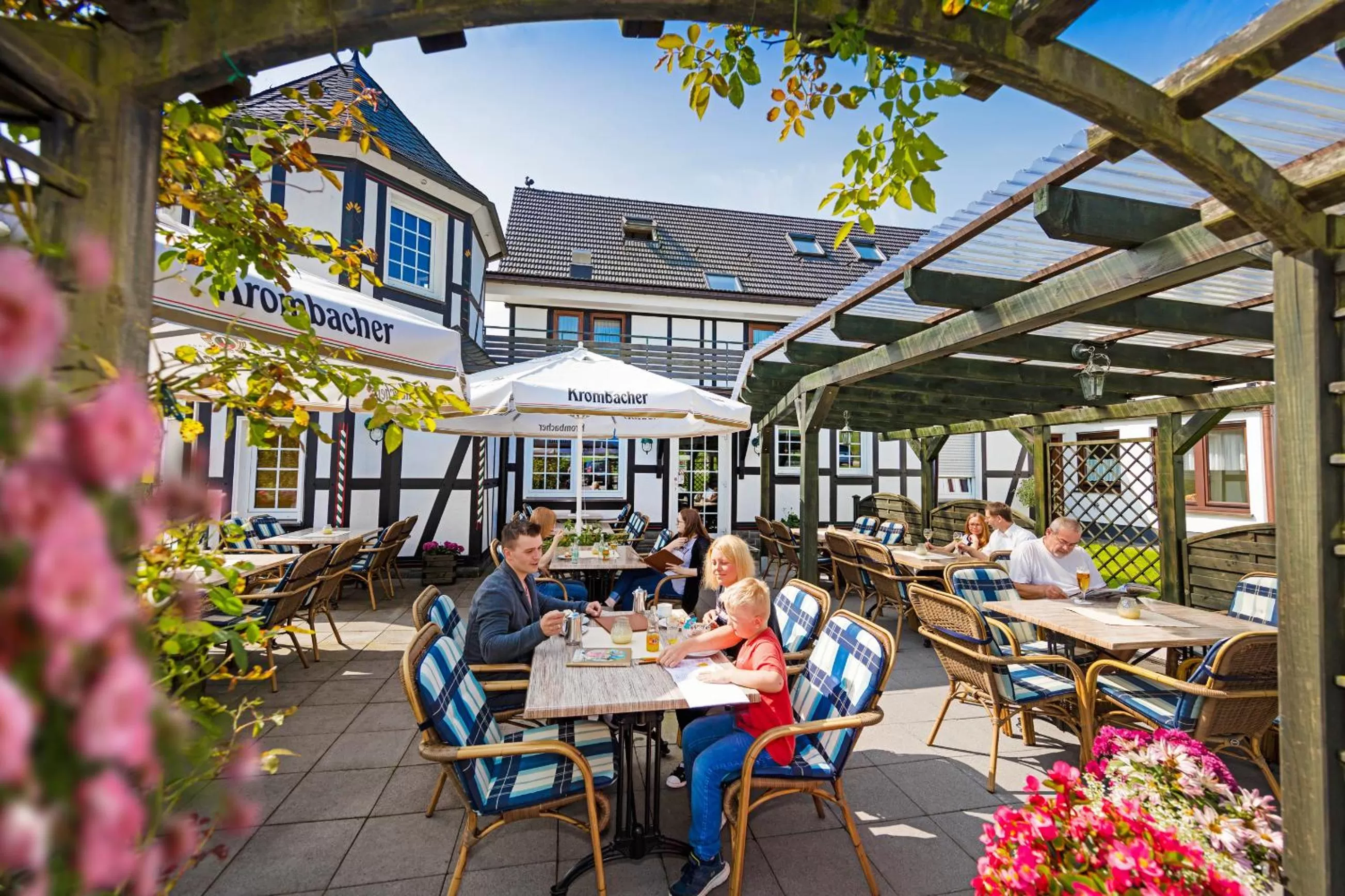 Balcony/Terrace in Landhotel Repetal
