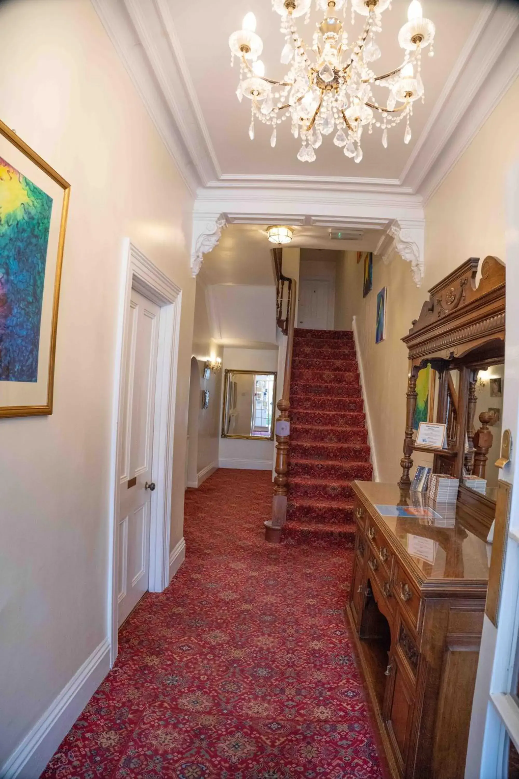 Property building in Llandudno Hostel Property building in Llandudno Hostel