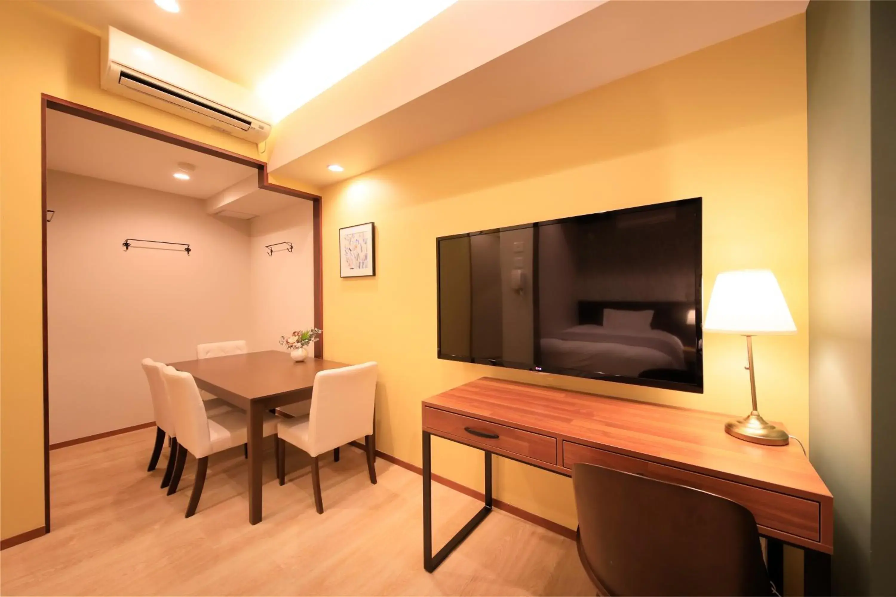 Photo of the whole room, TV/Entertainment Center in Centurion Hotel Residential Akasaka Station