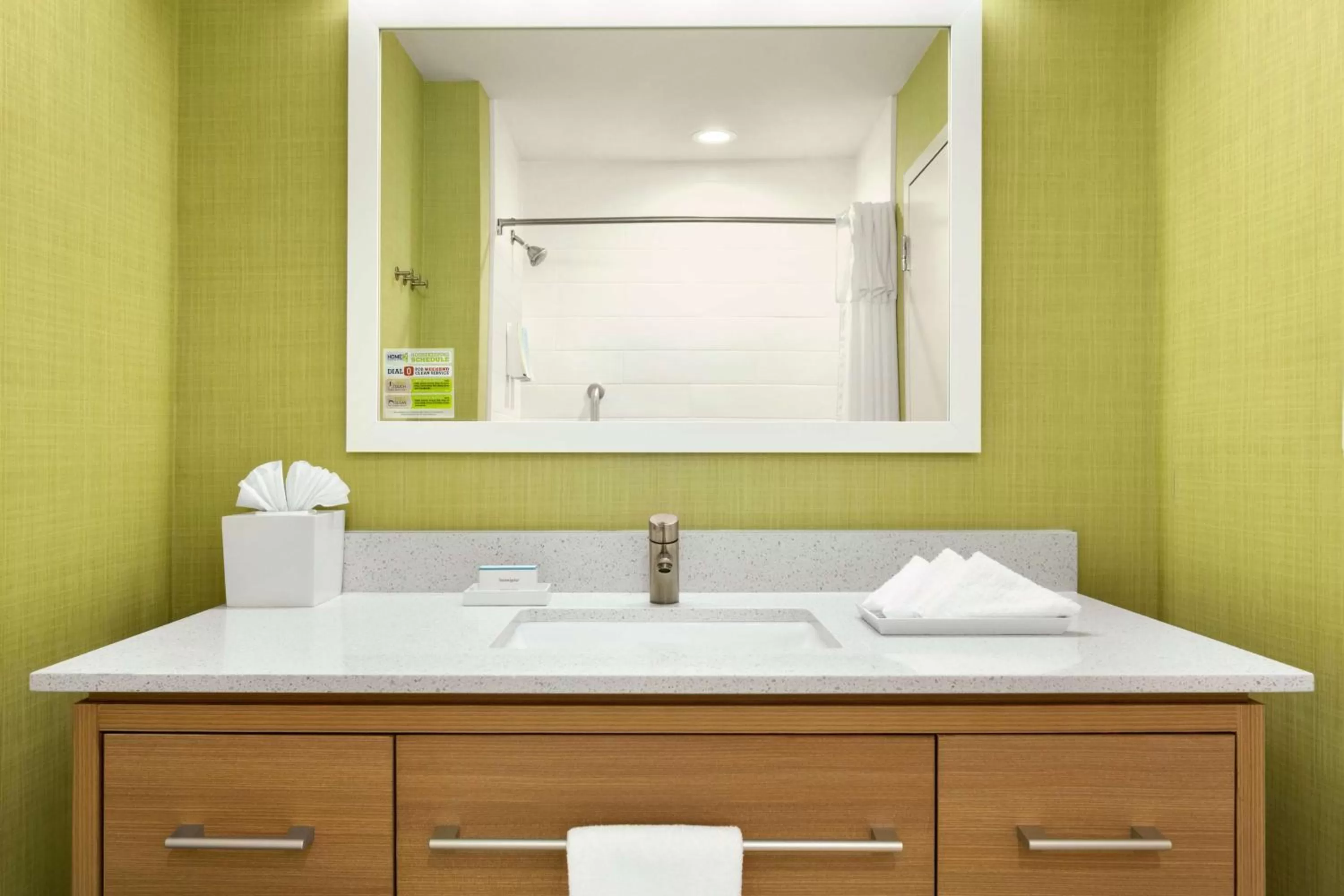 Bathroom in Home2 Suites by Hilton Shenandoah The Woodlands