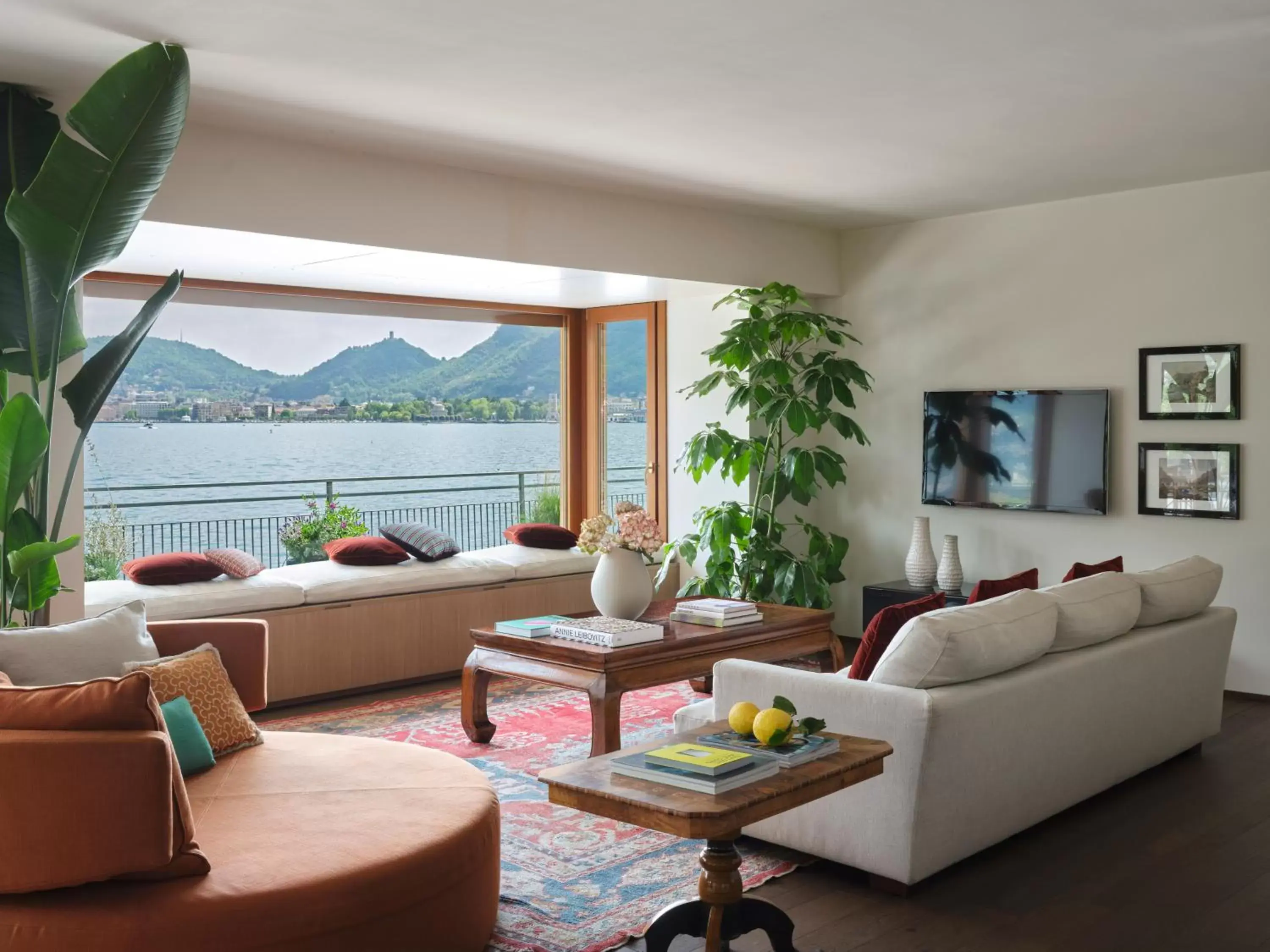 Living room, Seating Area in Hotel Villa Flori