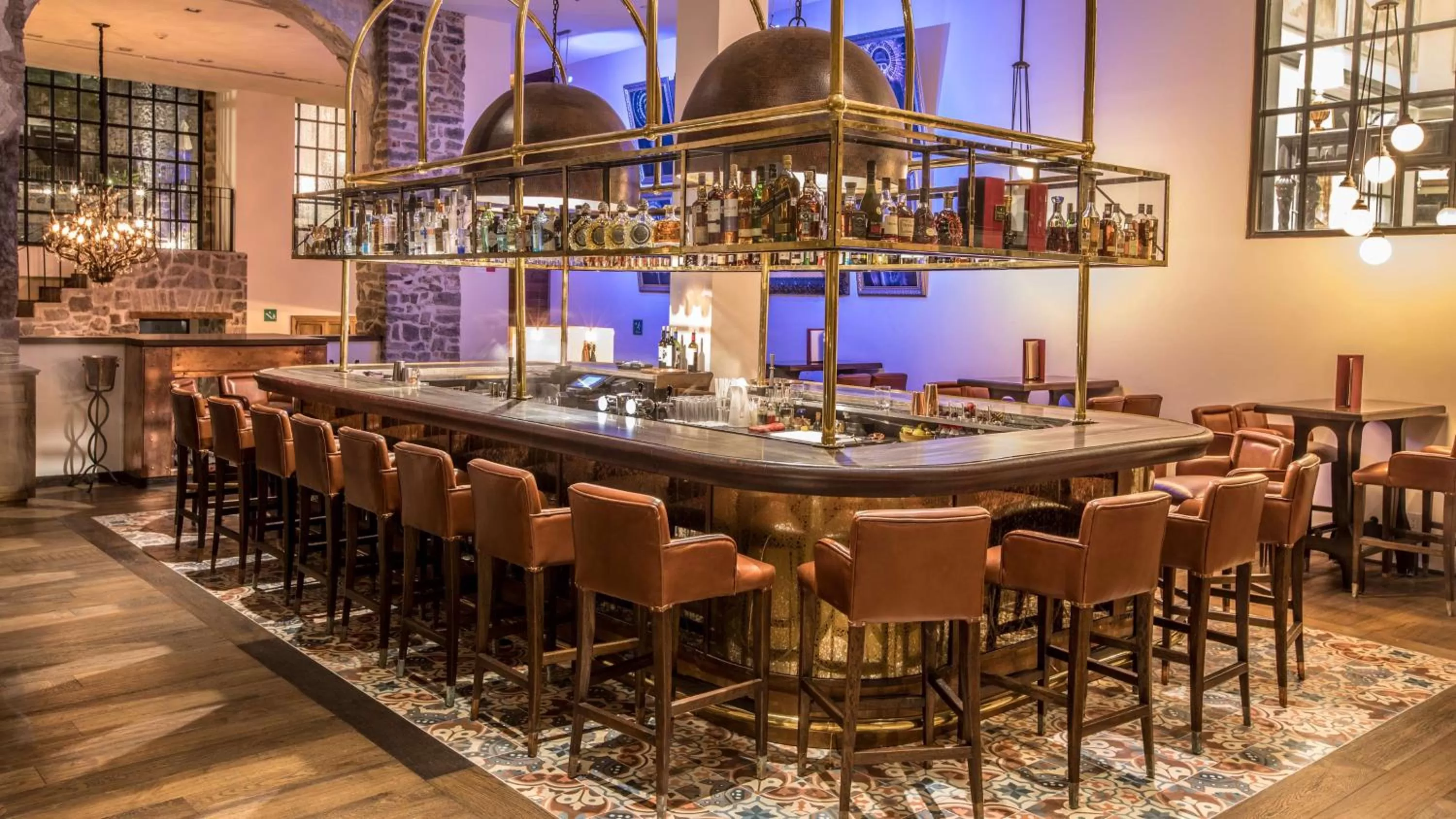 Lounge or bar in Banyan Tree Puebla