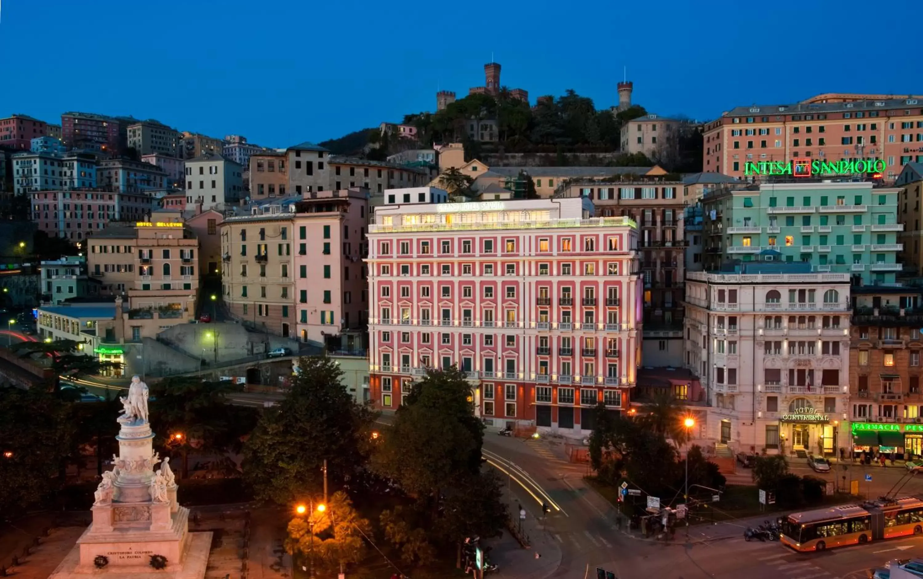 Property building in Grand Hotel Savoia