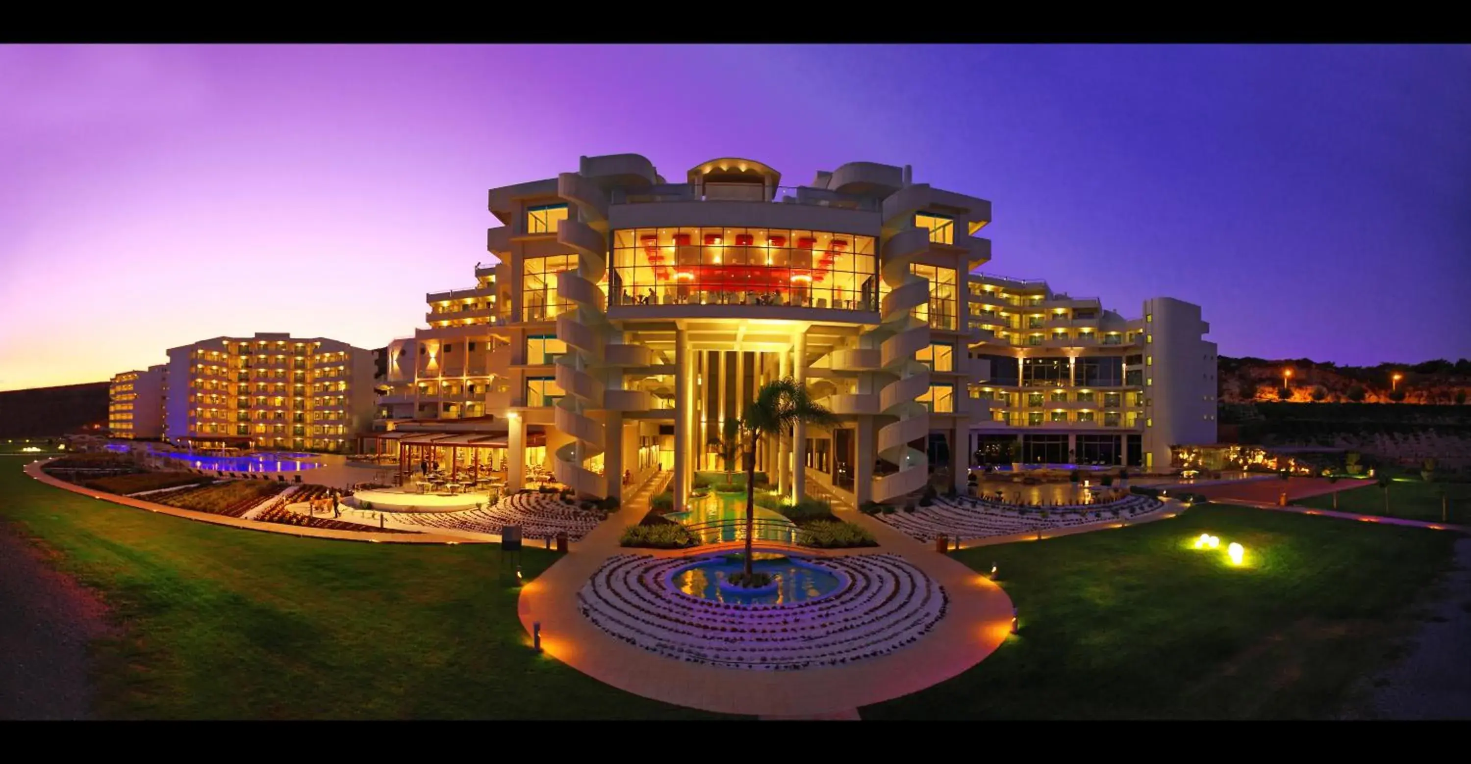 Facade/entrance, Property Building in Elysium Resort & Spa