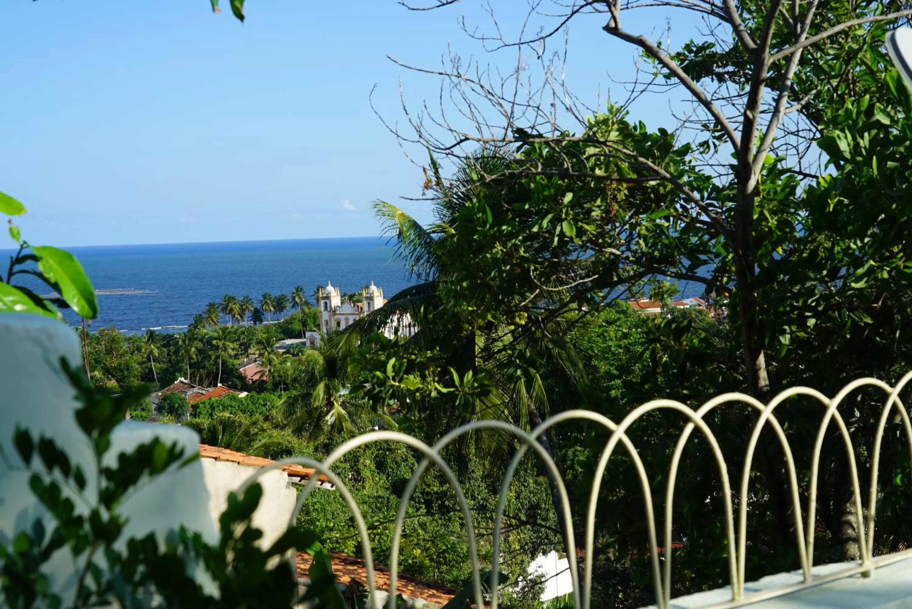 Balcony/Terrace in Pousada Irradiante