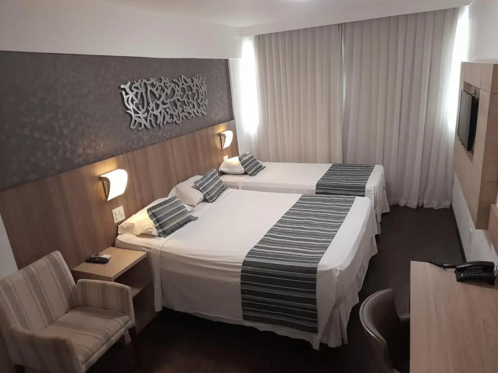 Bedroom, Bed in Allia Gran Pampulha Suites