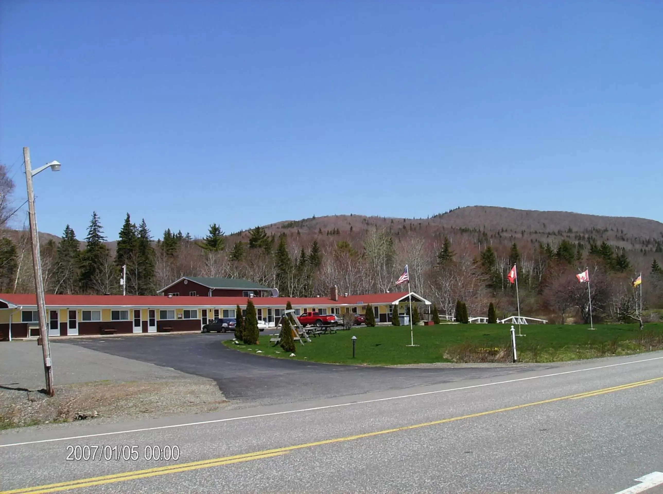 Facade/entrance in Aberdeen Motel