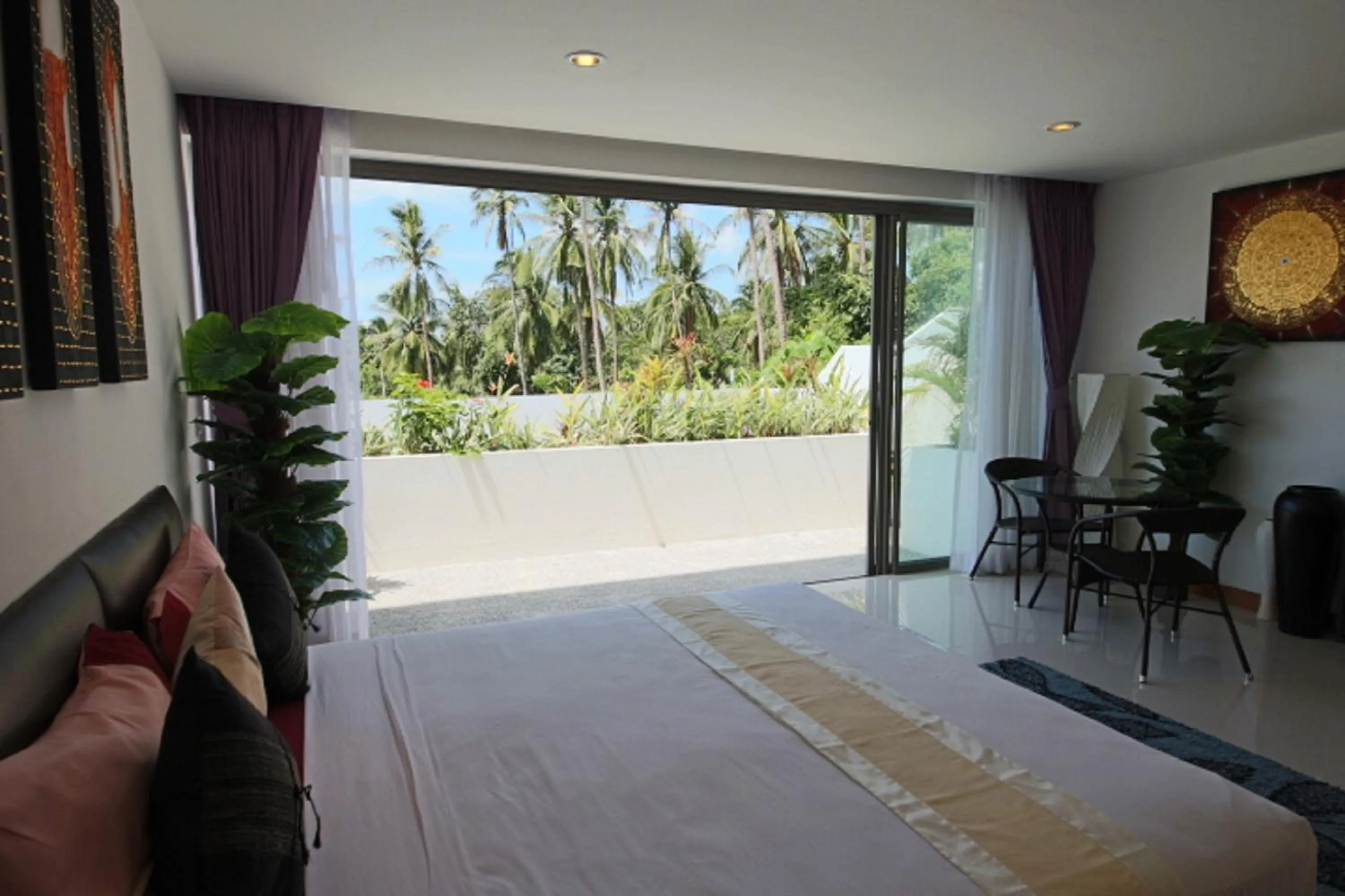 Bedroom in Tropical Sea View Residence