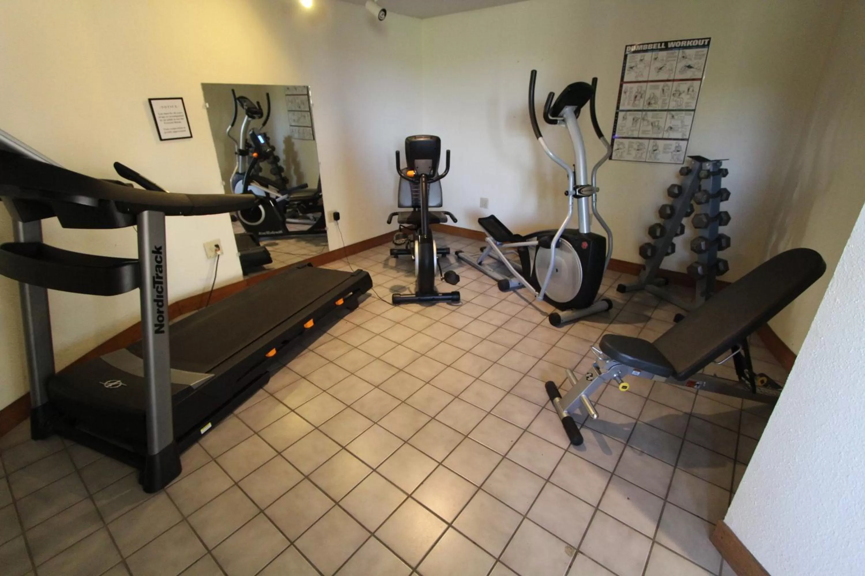 Fitness centre/facilities in Crown Point Resort