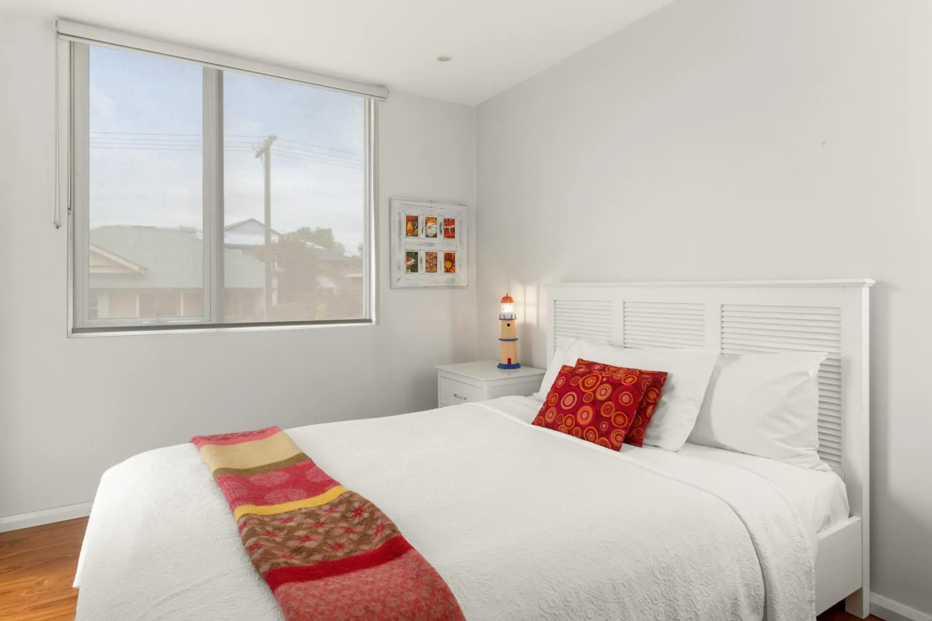 Bedroom, Bed in Captains Retreat Apartments and Cottages