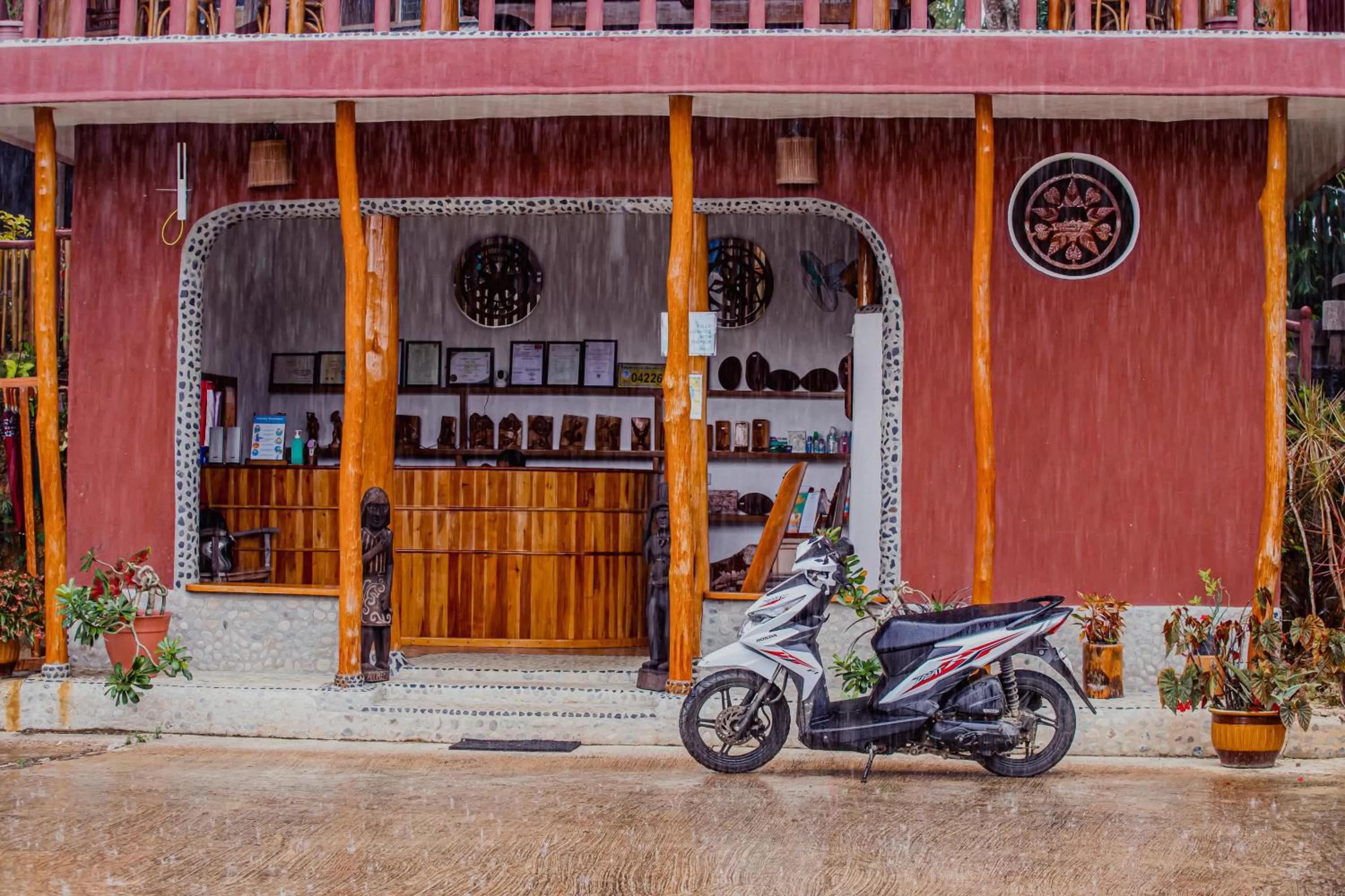 Lobby or reception in Atremaru Jungle Retreat