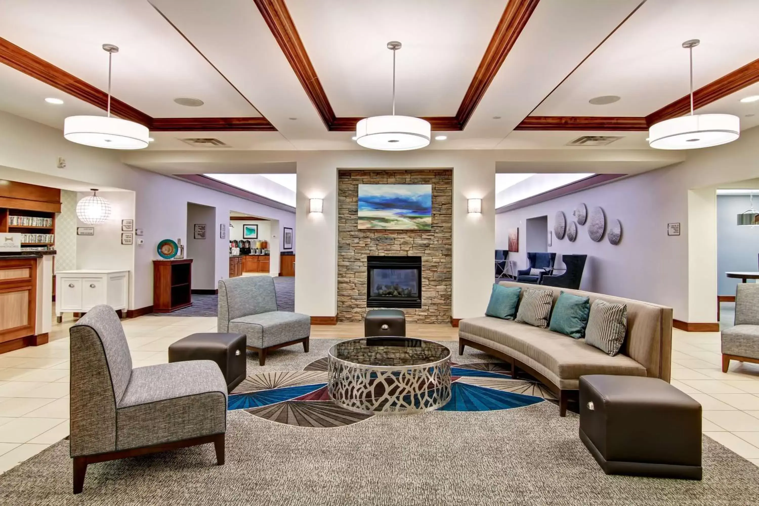 Lobby or reception, Seating Area in Homewood Suites by Hilton Bentonville-Rogers