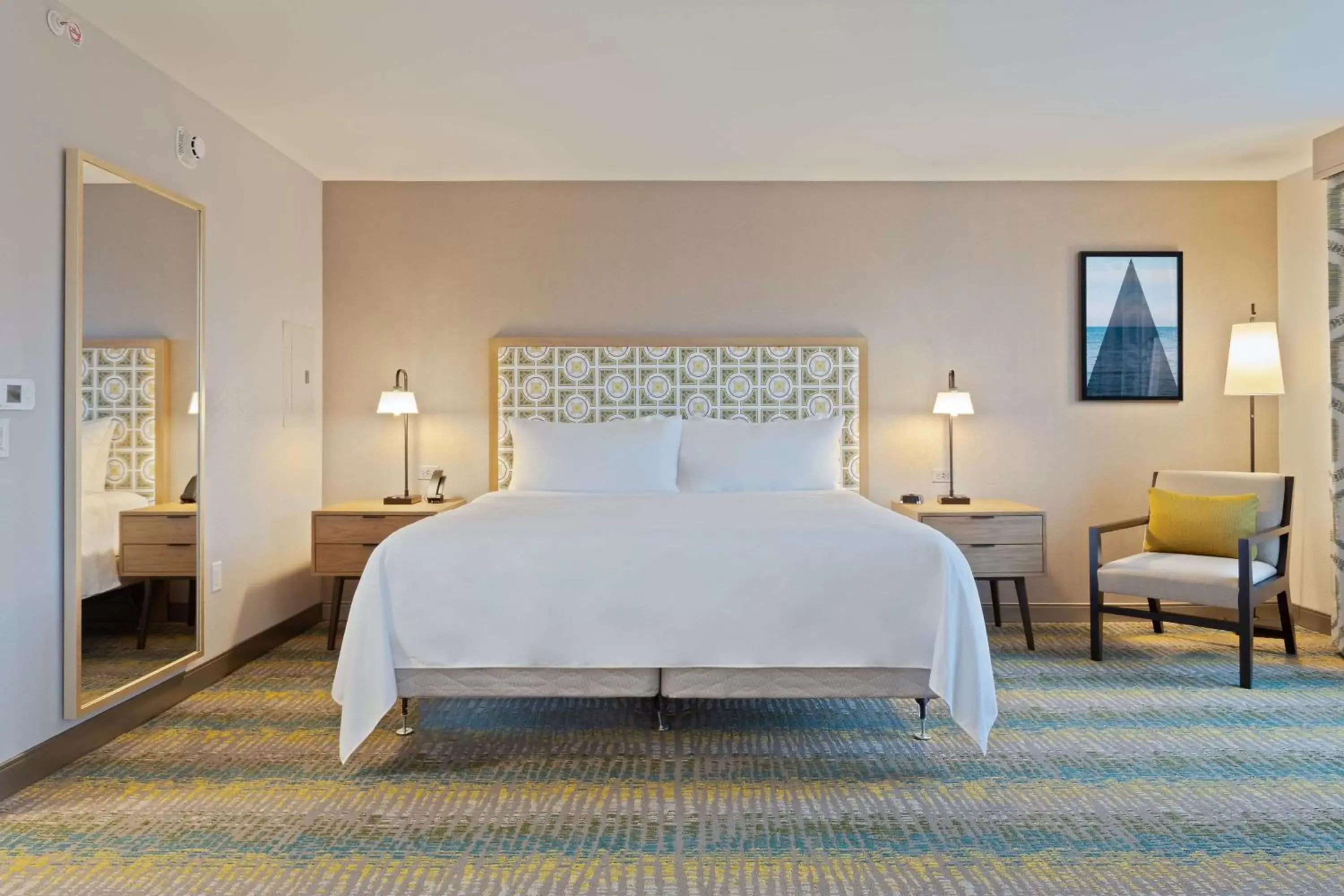 Bed in Homewood Suites by Hilton St Augustine San Sebastian