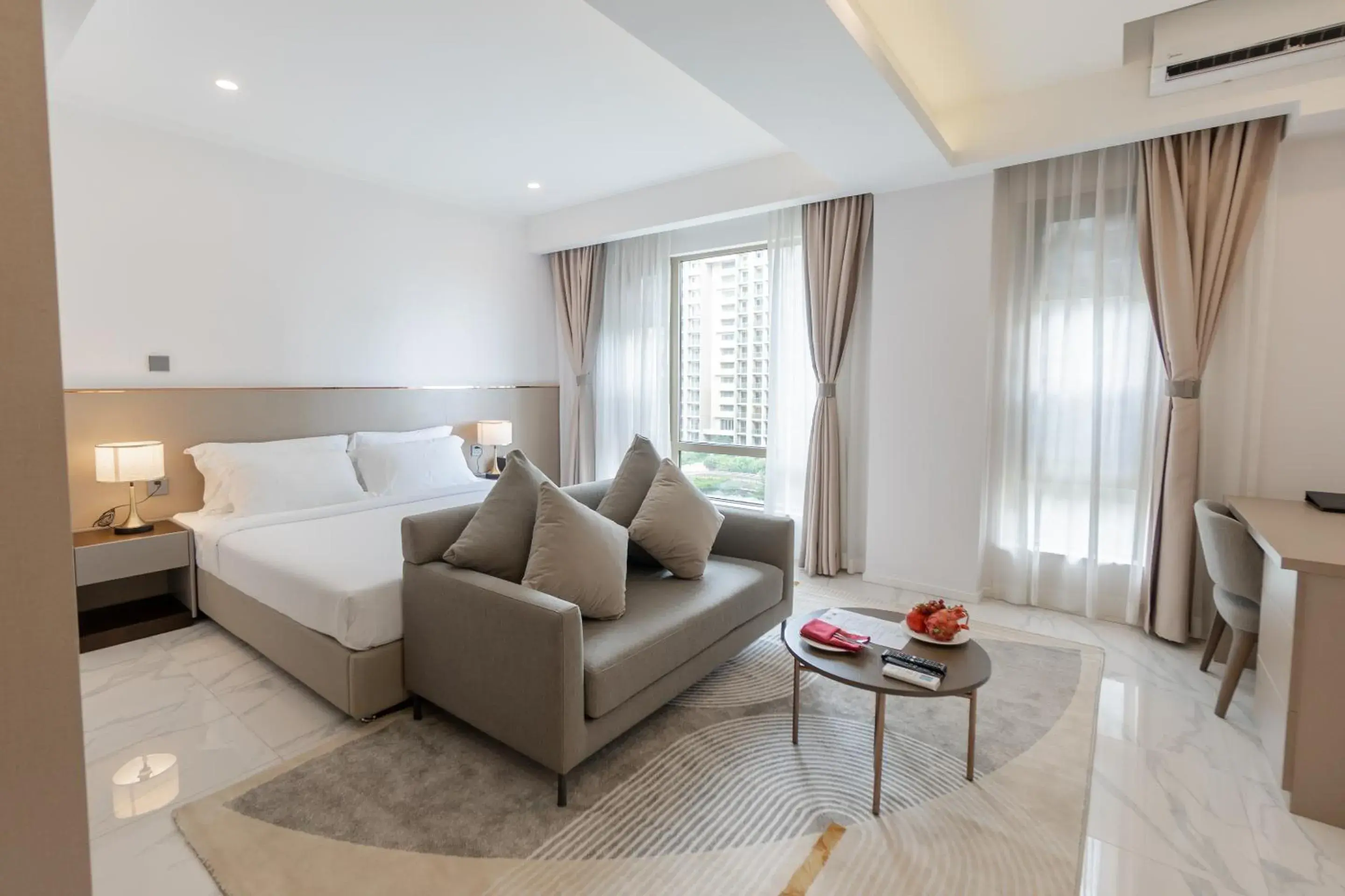 Bedroom, Seating Area in One Park Hotel and Service Apartment