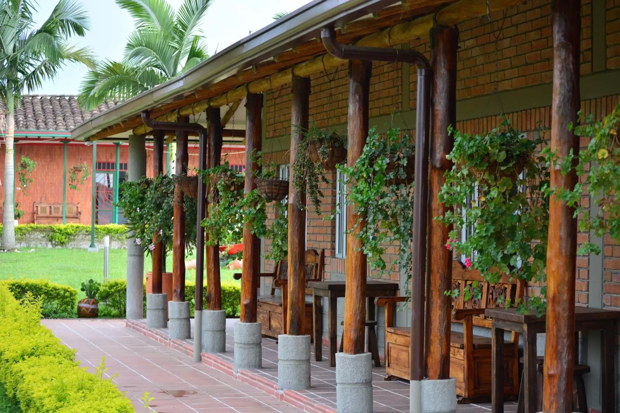Facade/entrance in Finca del Café - Casa Typica