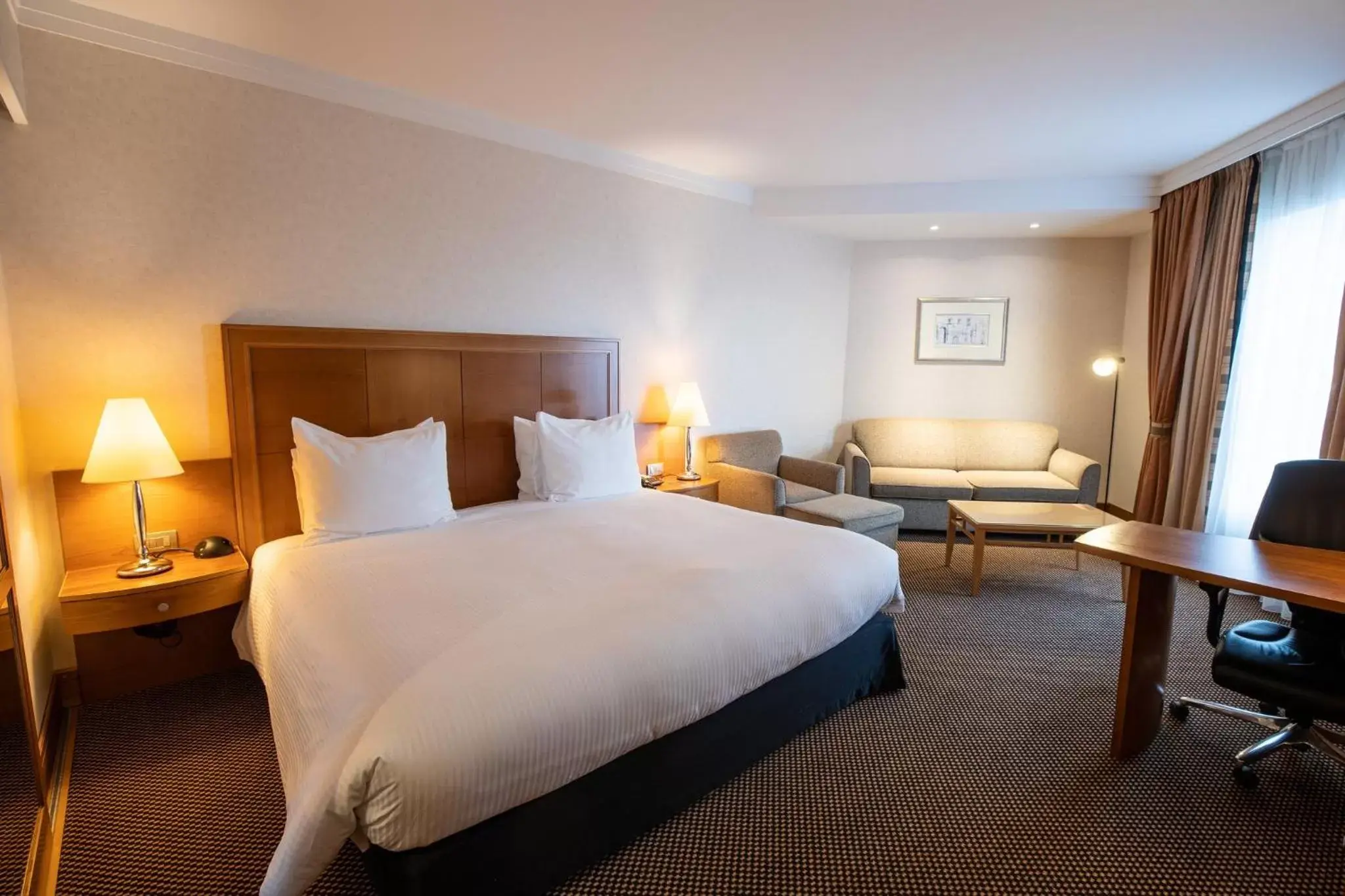 Photo of the whole room, Bed in Crowne Plaza Brussels Airport, an IHG Hotel