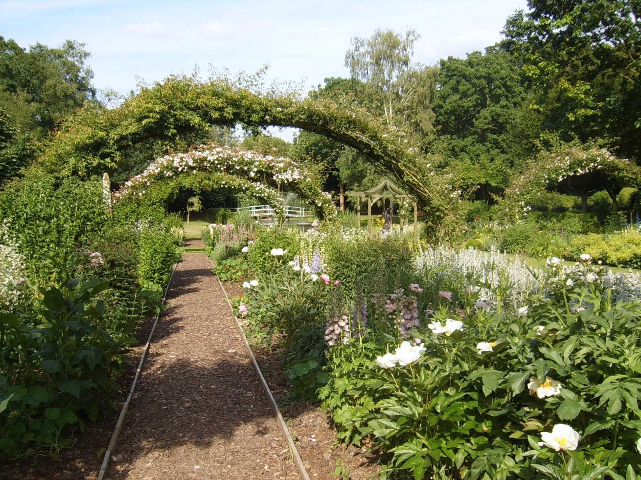 Garden in Passford House Hotel