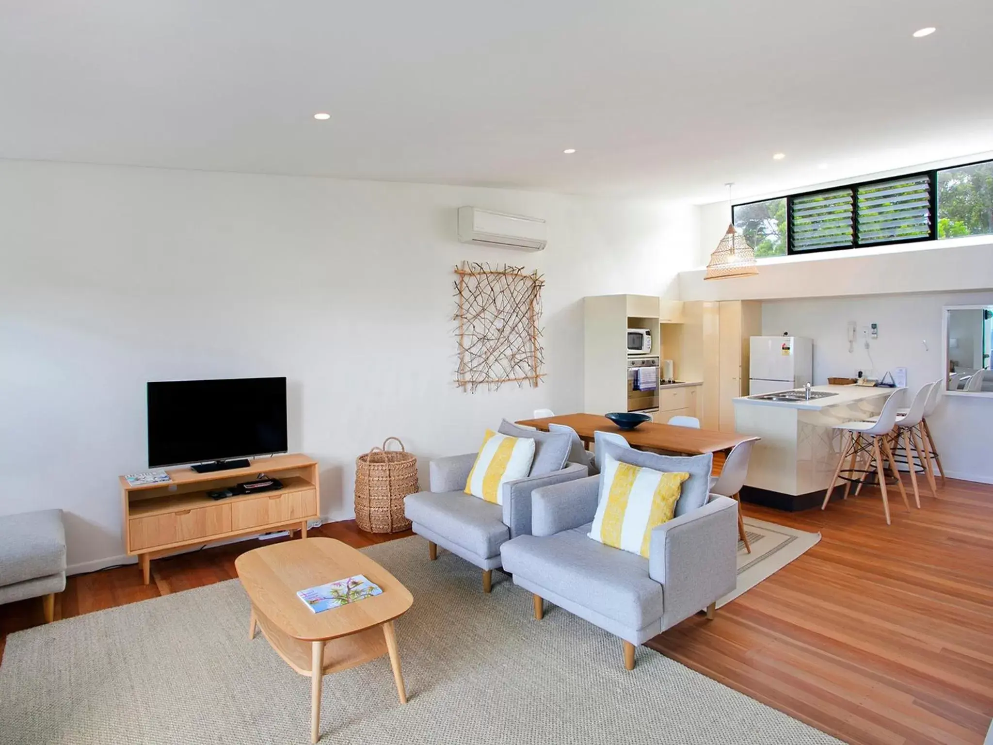 Living room, Seating Area in The Point Coolum